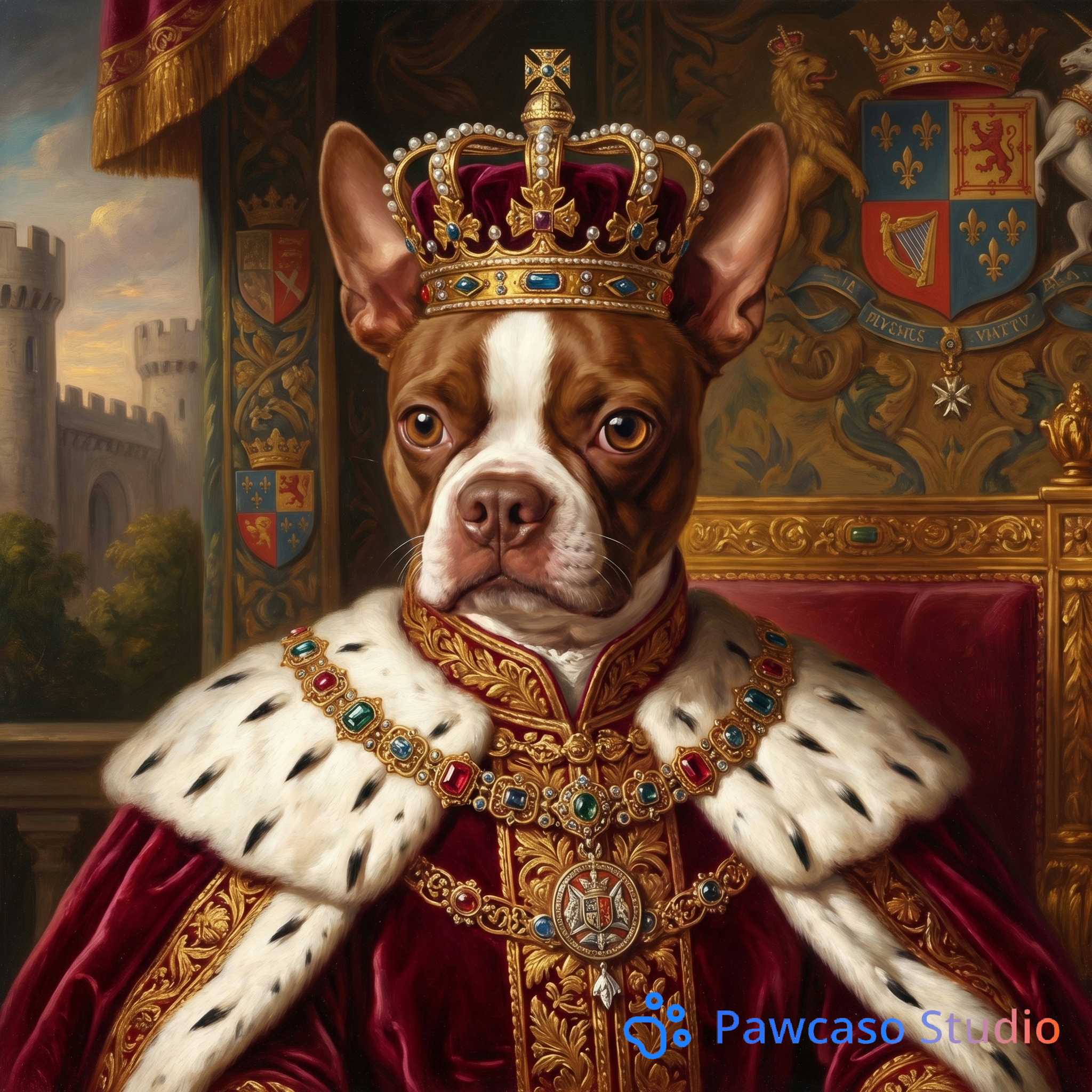 Posey's Royal portrait