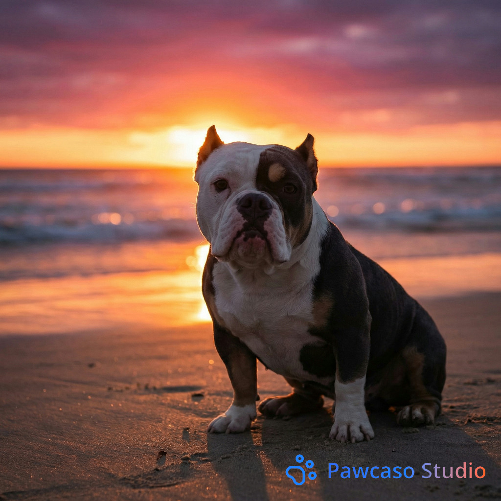 Karma's Beach Sunset portrait