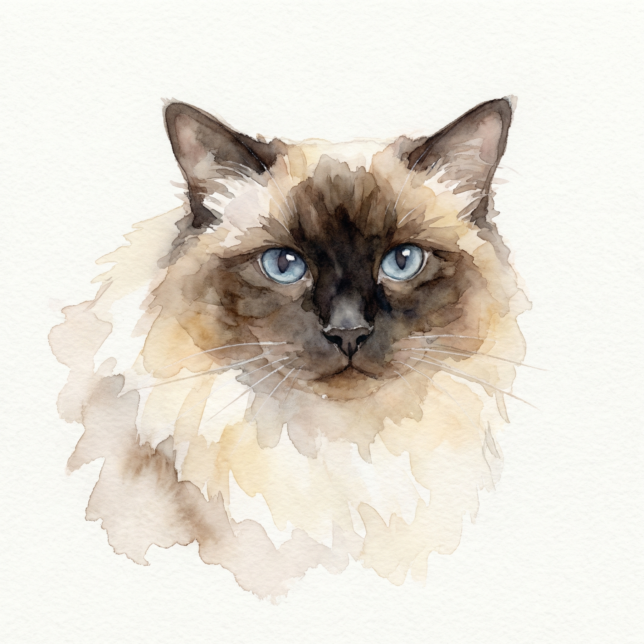 Darcy's Watercolor portrait