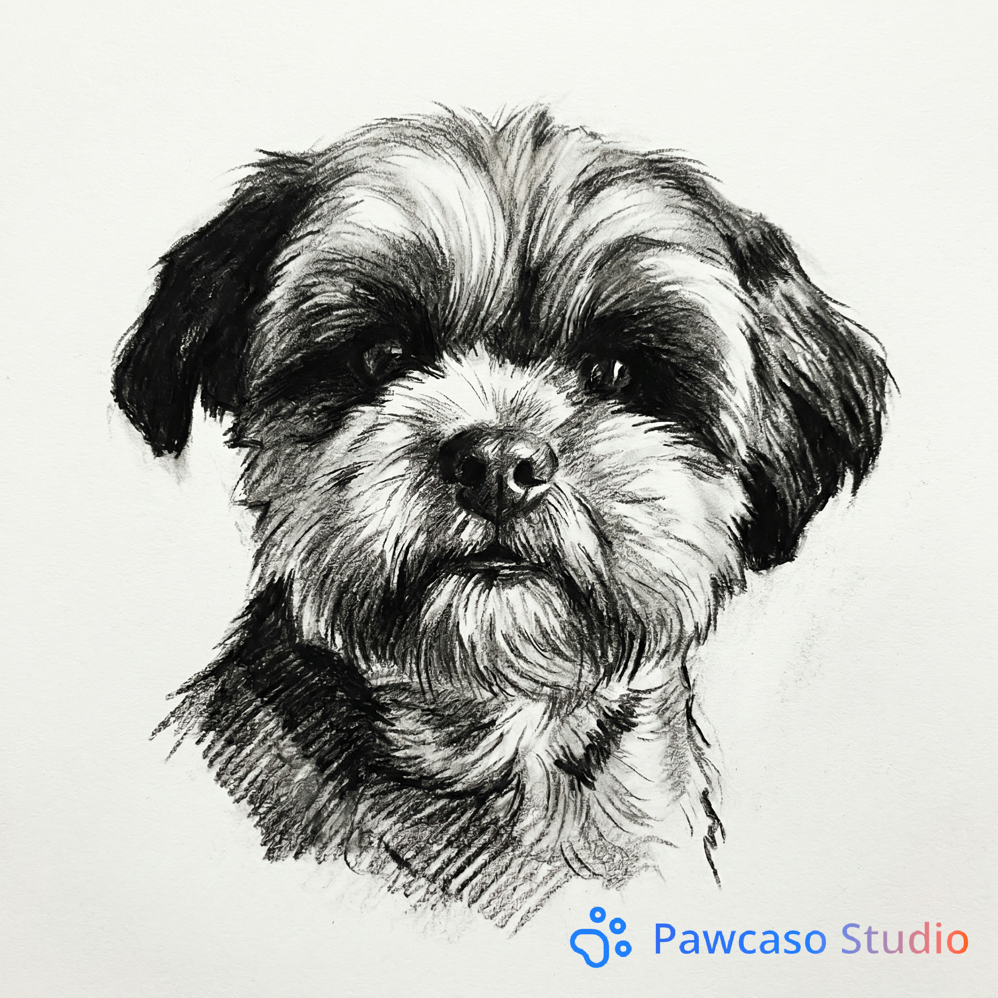 Lily's Charcoal portrait