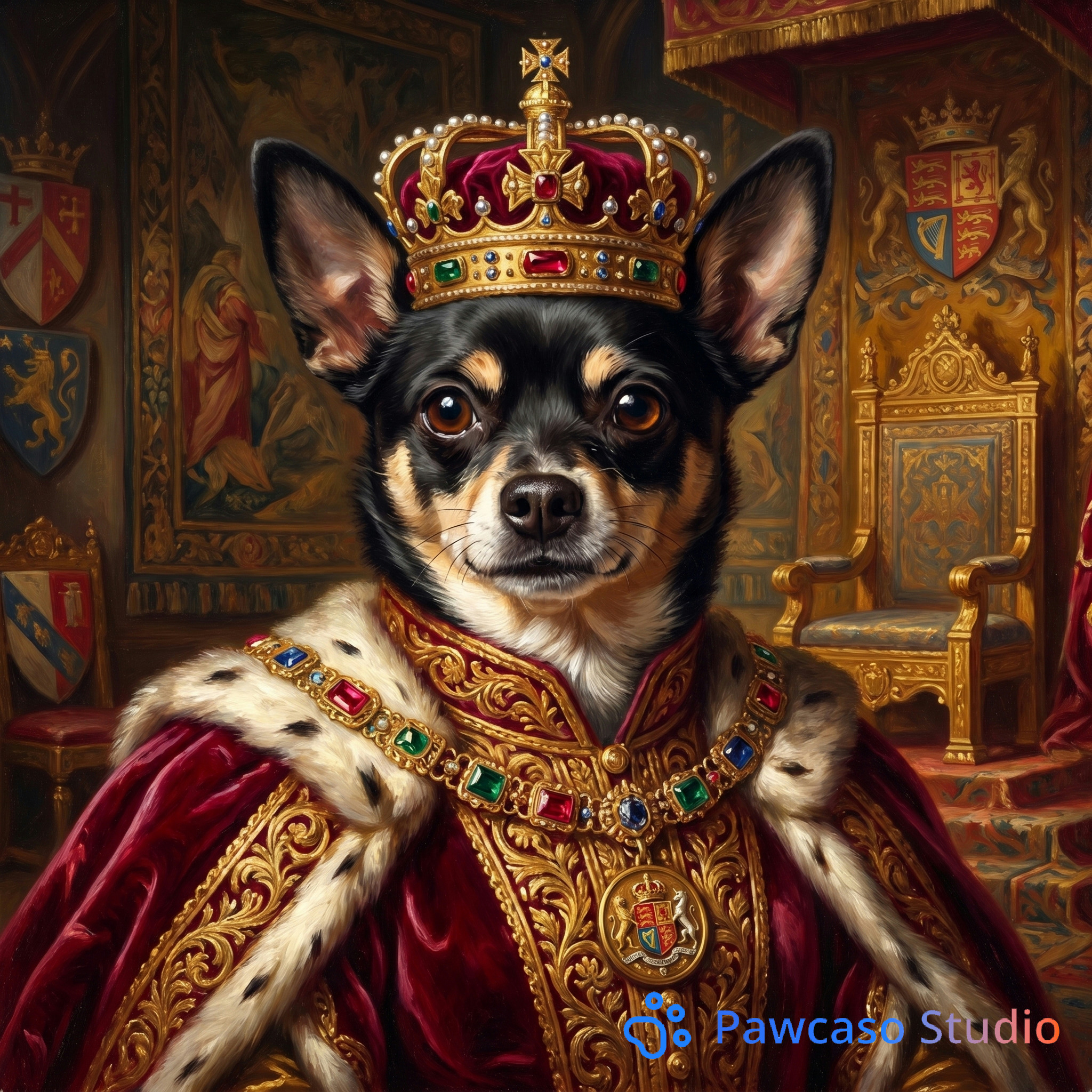 Miki's Royal portrait