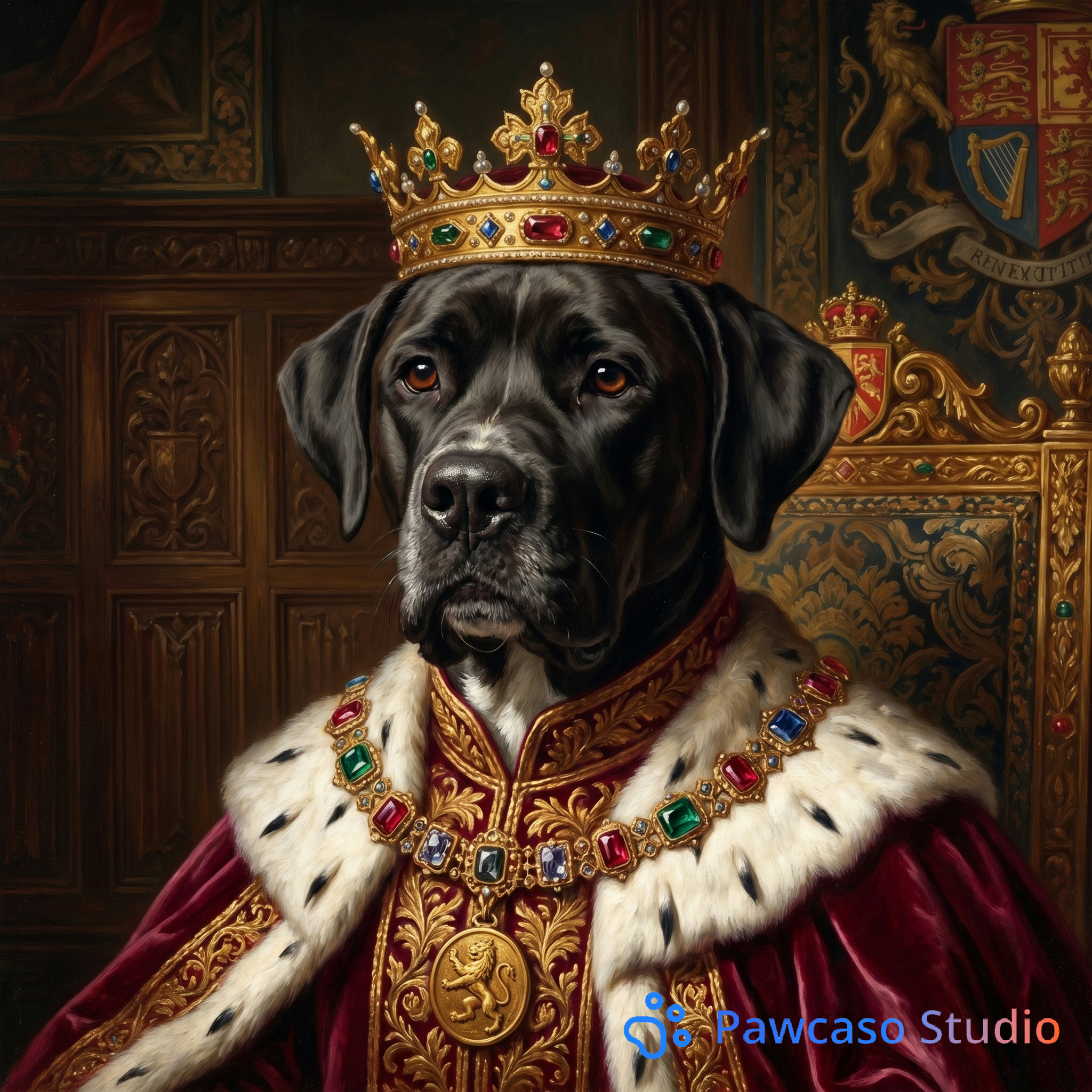 Max's Royal portrait