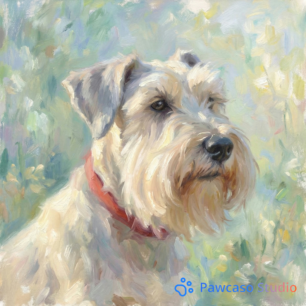 Oliver's Monet portrait