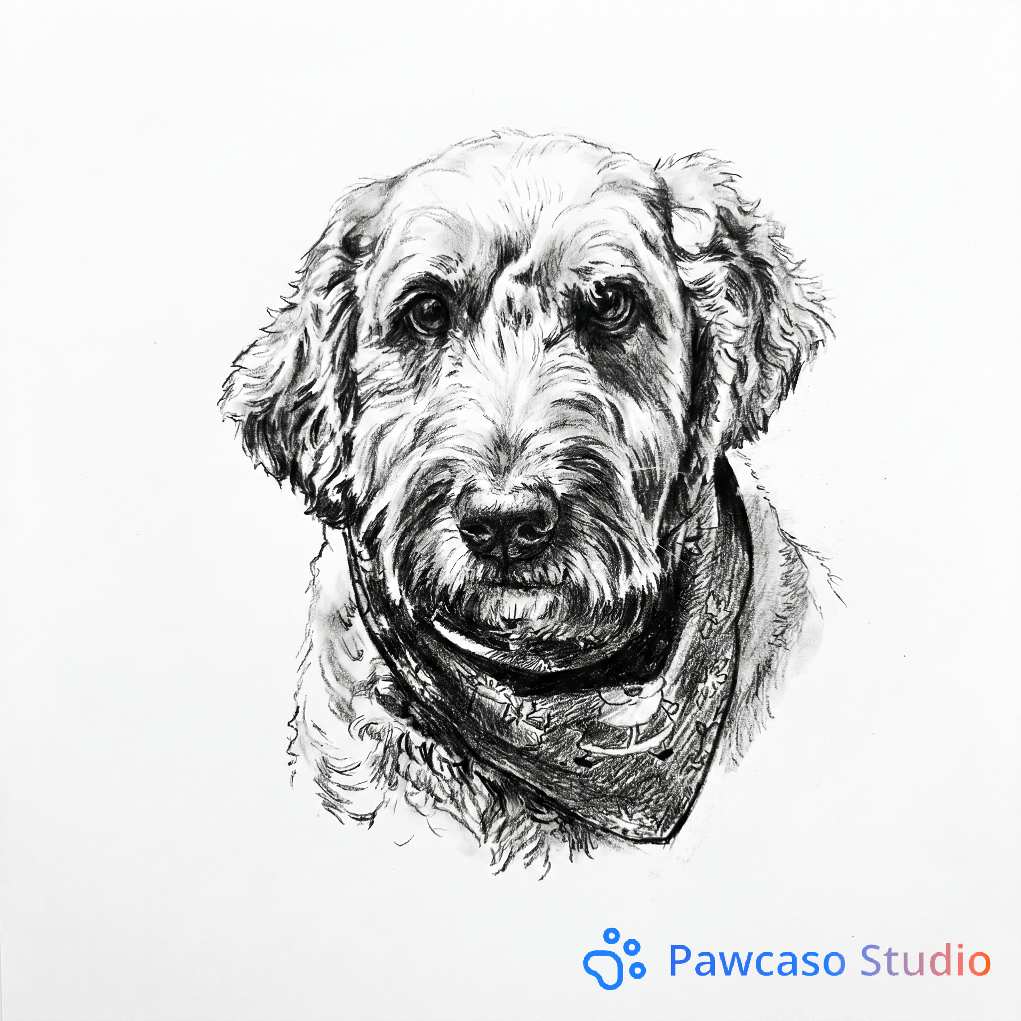 Star's Charcoal portrait
