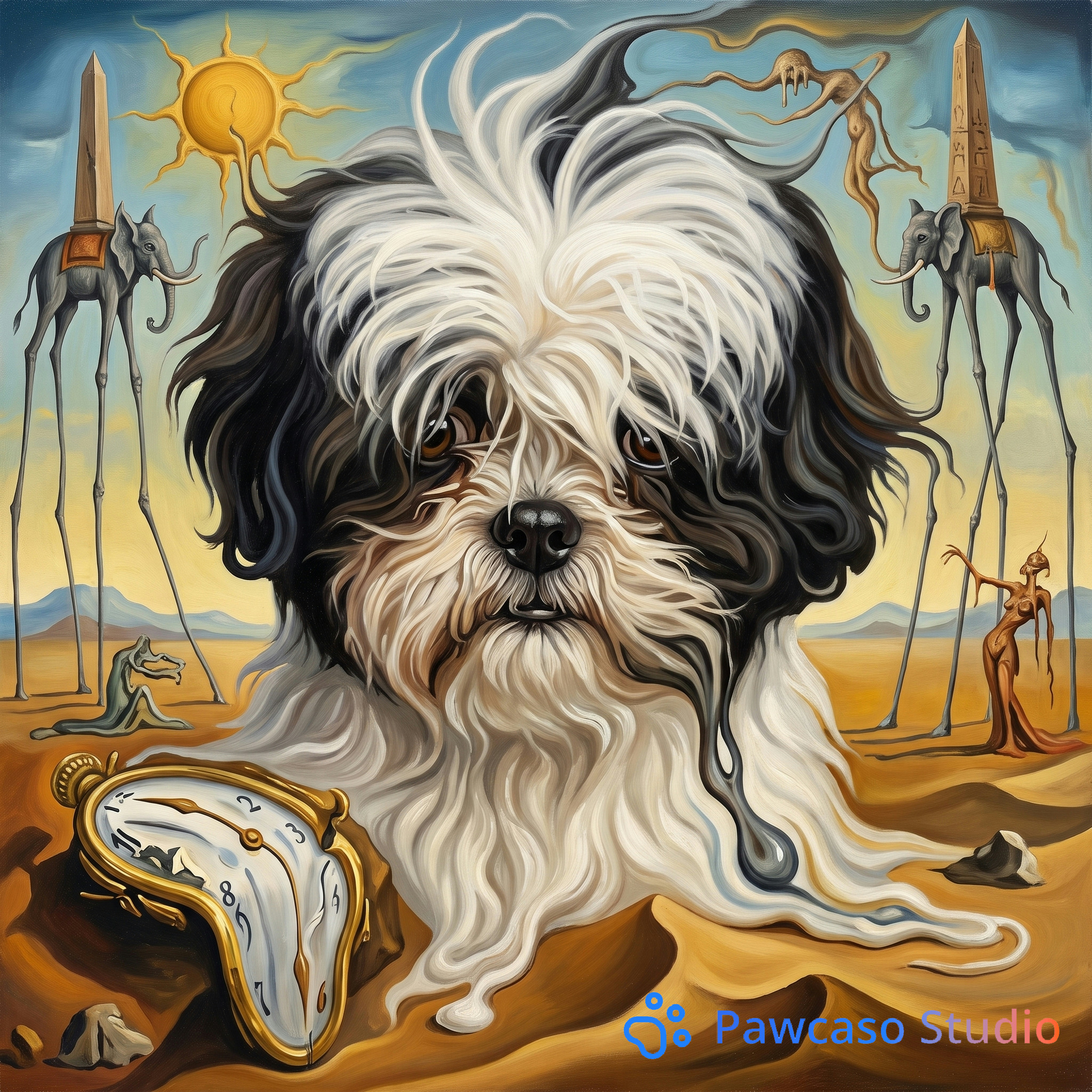 Gigi's Dali portrait