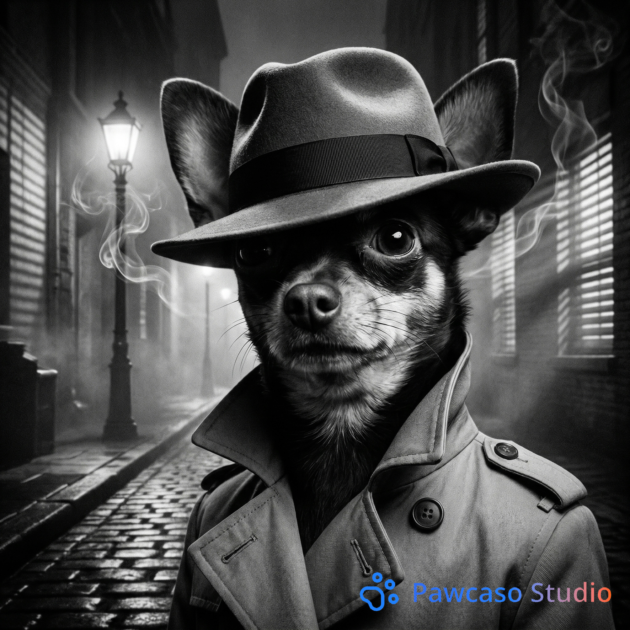 Ben's Film Noir Detective portrait