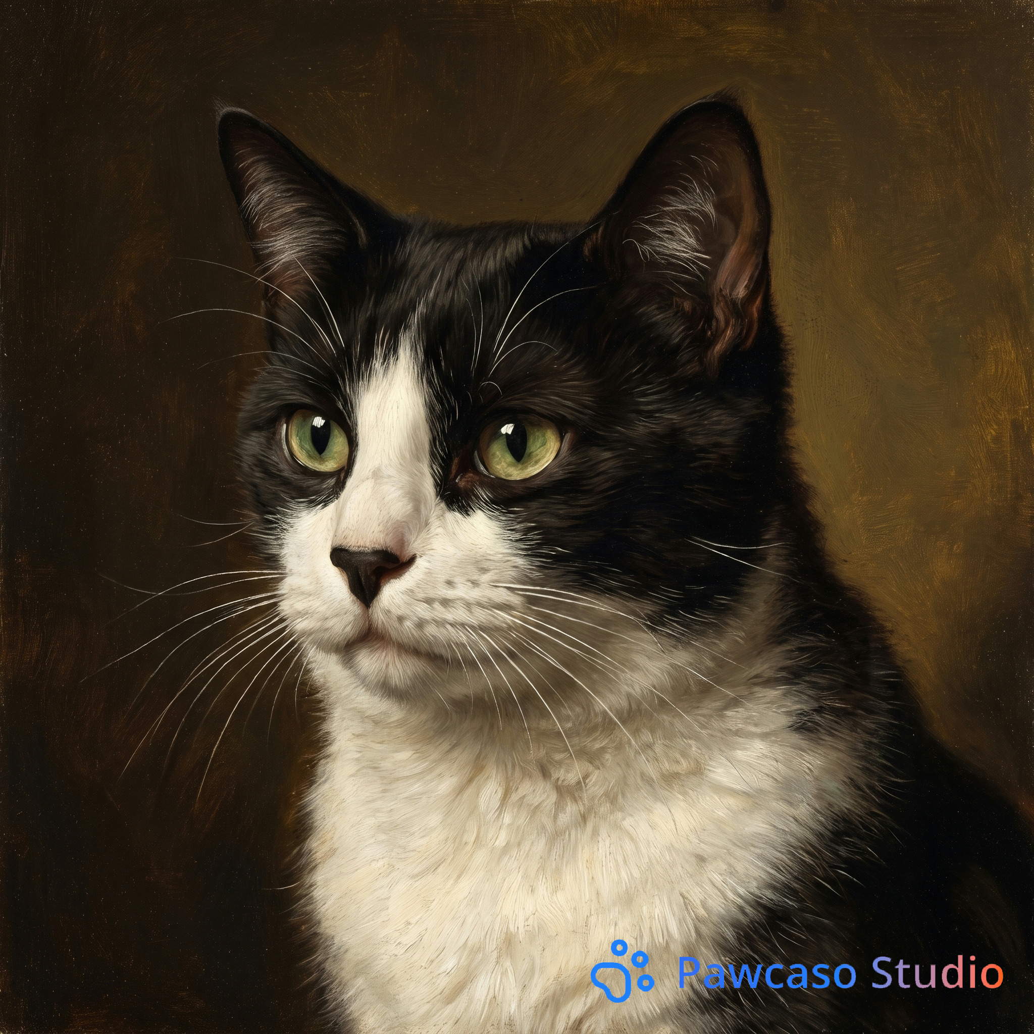 Simba, Max & Kisser's Renaissance portrait