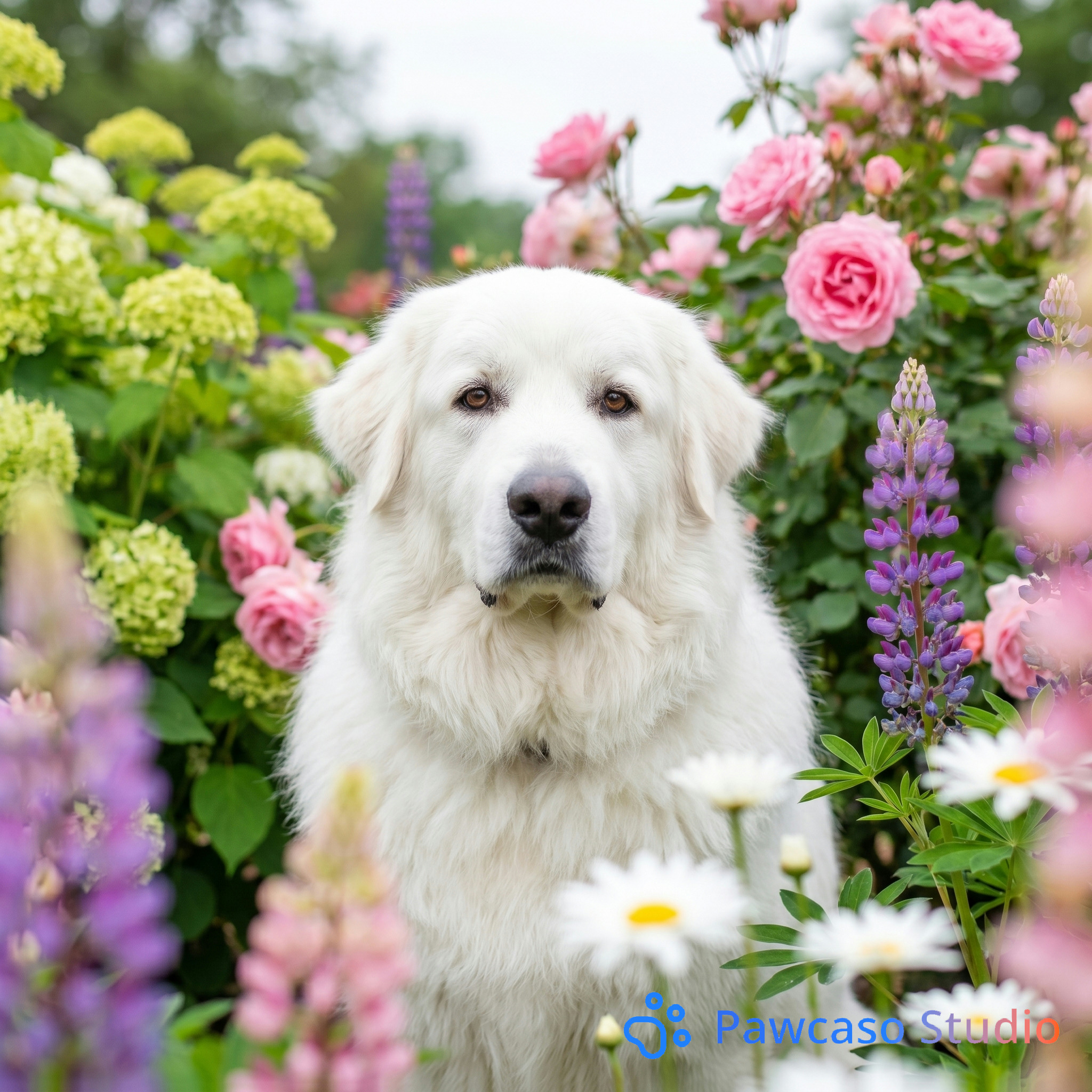 Rufus's Flower Garden portrait