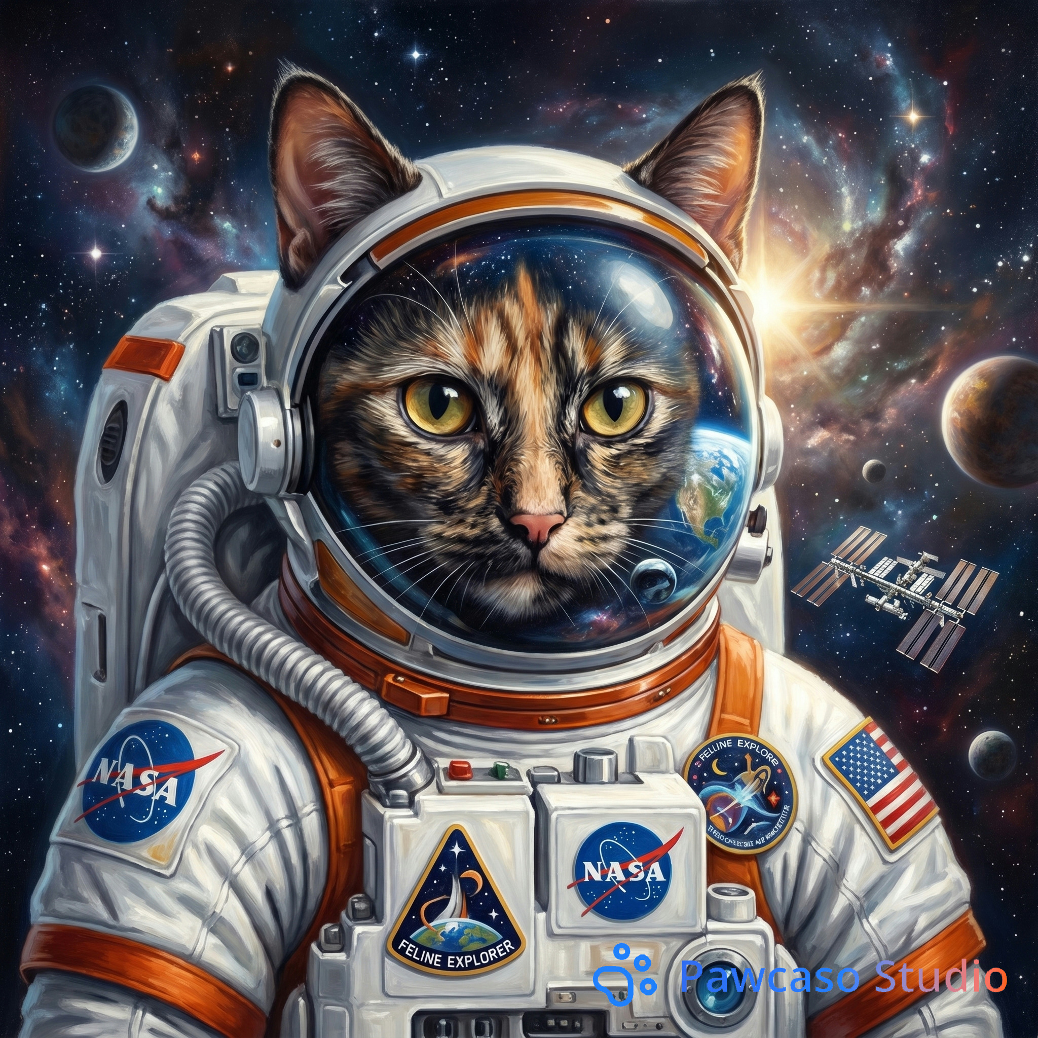 Remy's Astronaut portrait