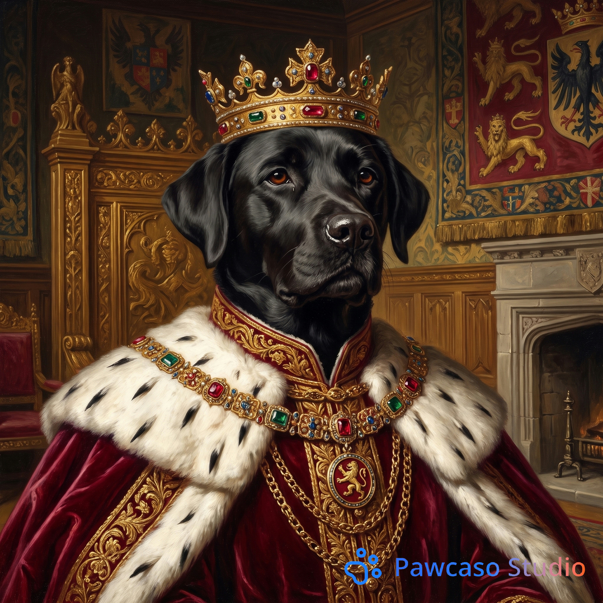 Til's Royal portrait