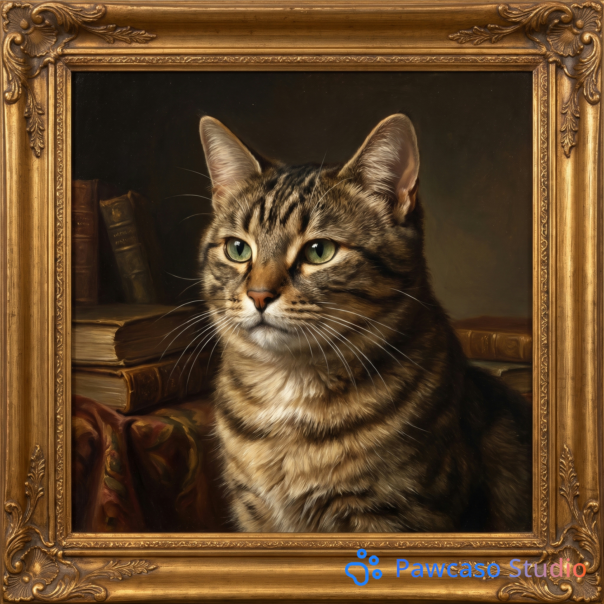 Dad's Renaissance portrait