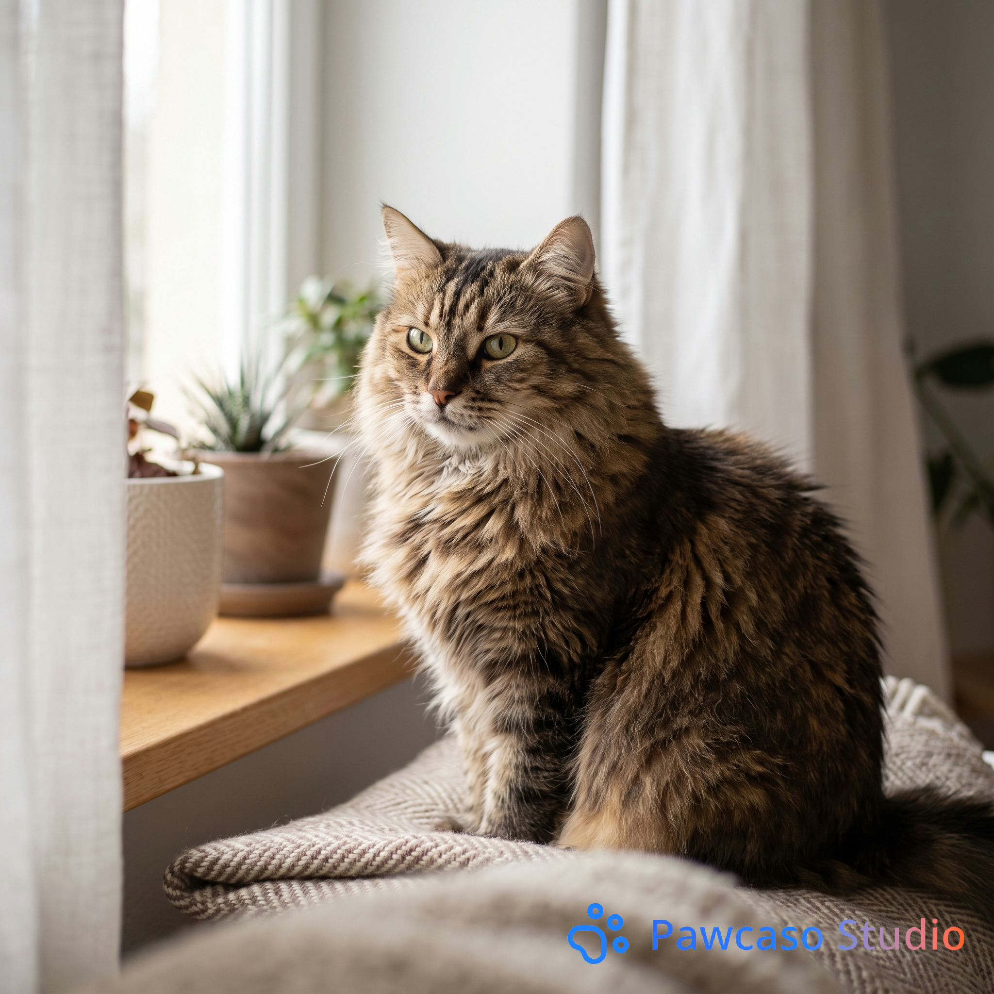 Nana's Indoor Window portrait