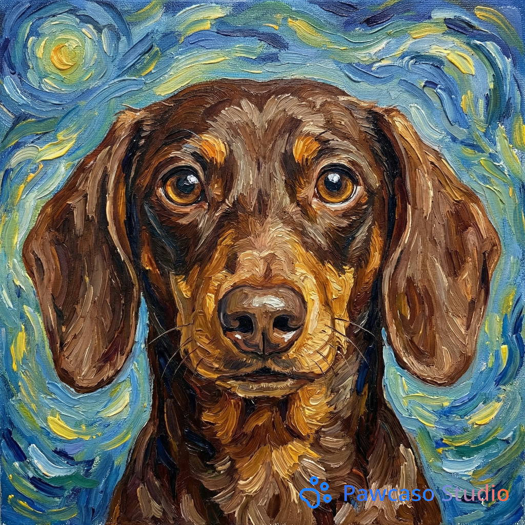 Fritz's Van Gogh portrait