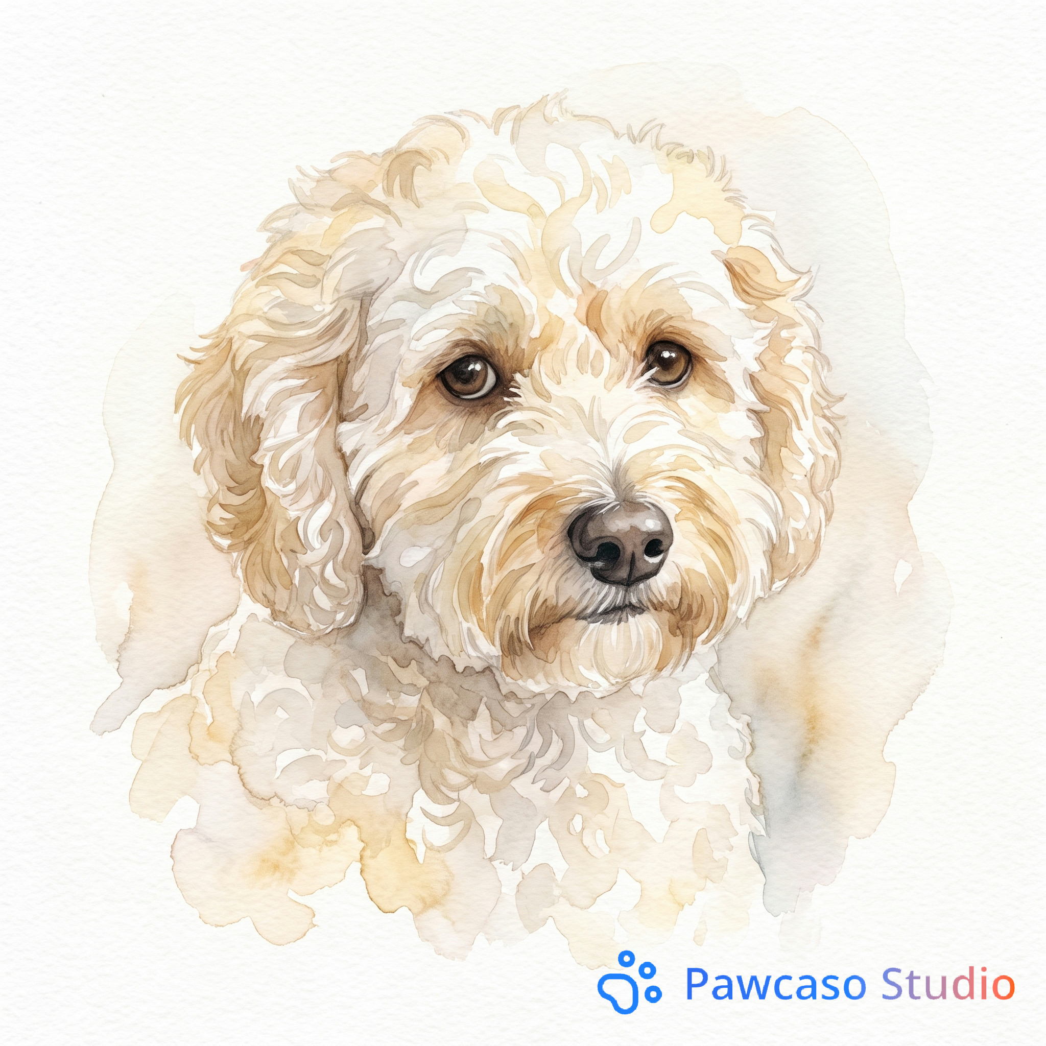 Otis's Watercolor portrait