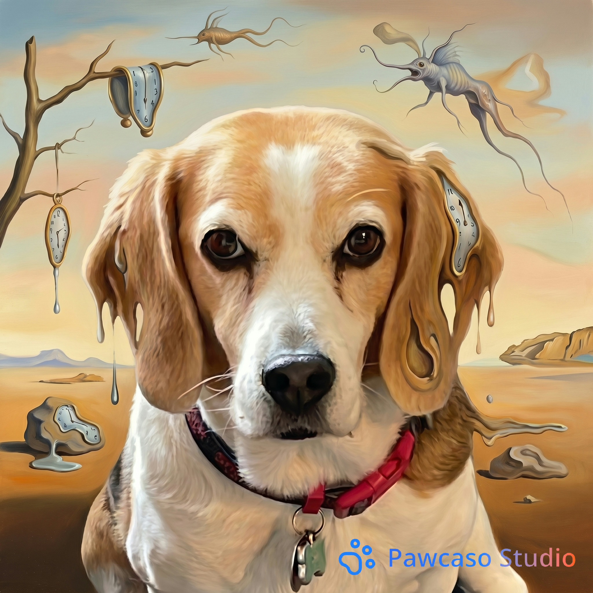 Angie's Dali portrait