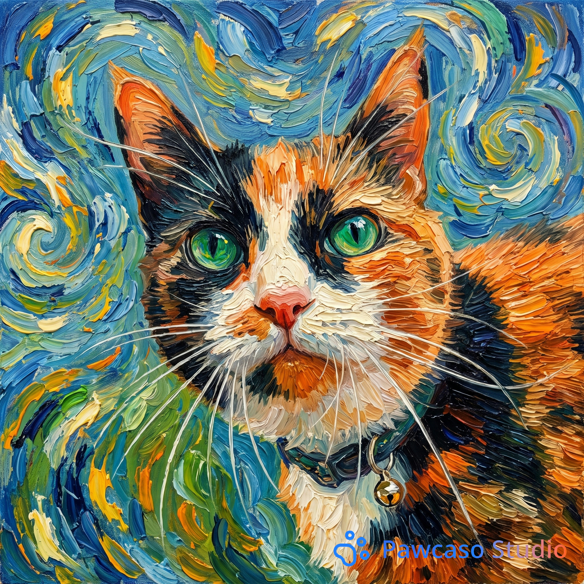Coraline's Van Gogh portrait