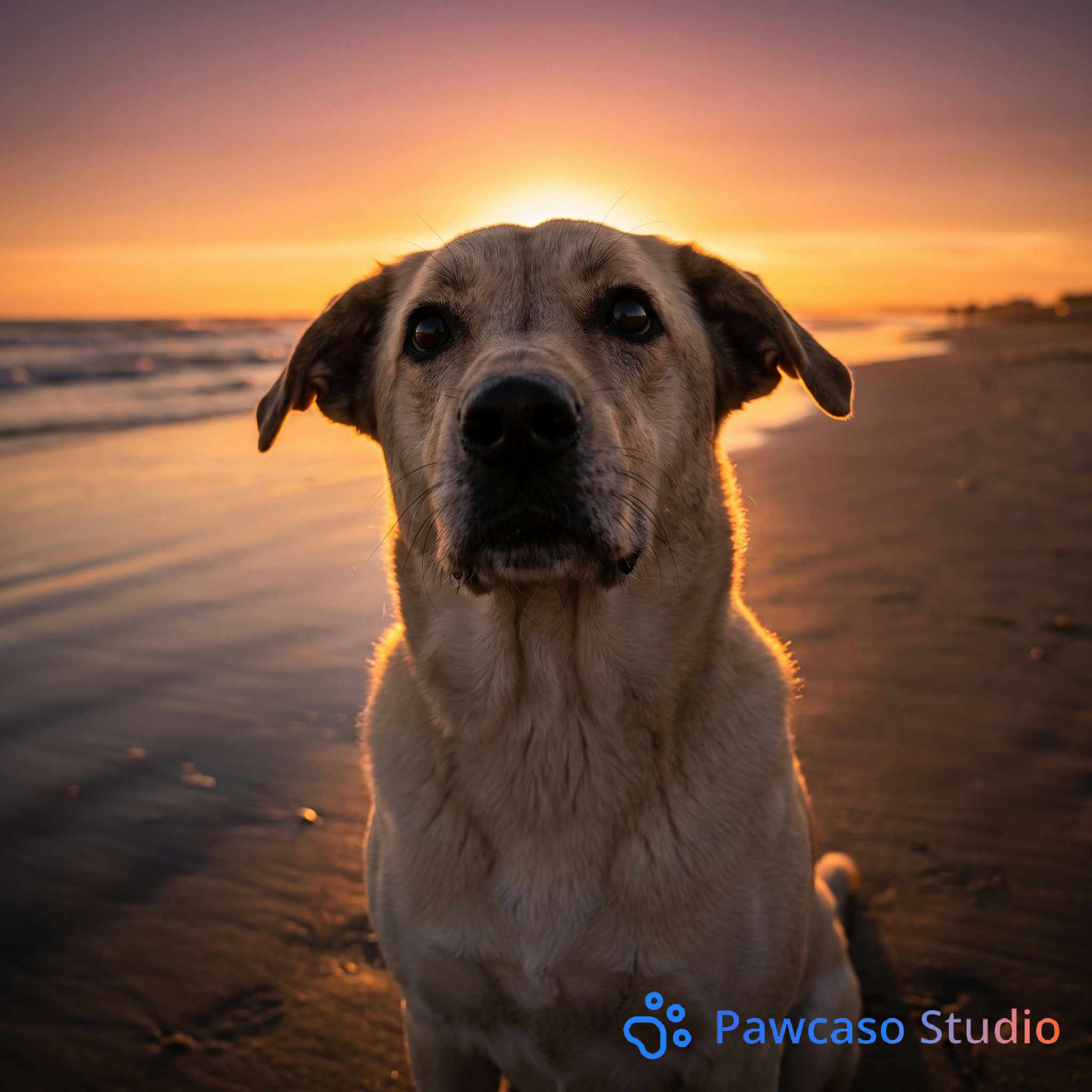 Lilly's Beach Sunset portrait