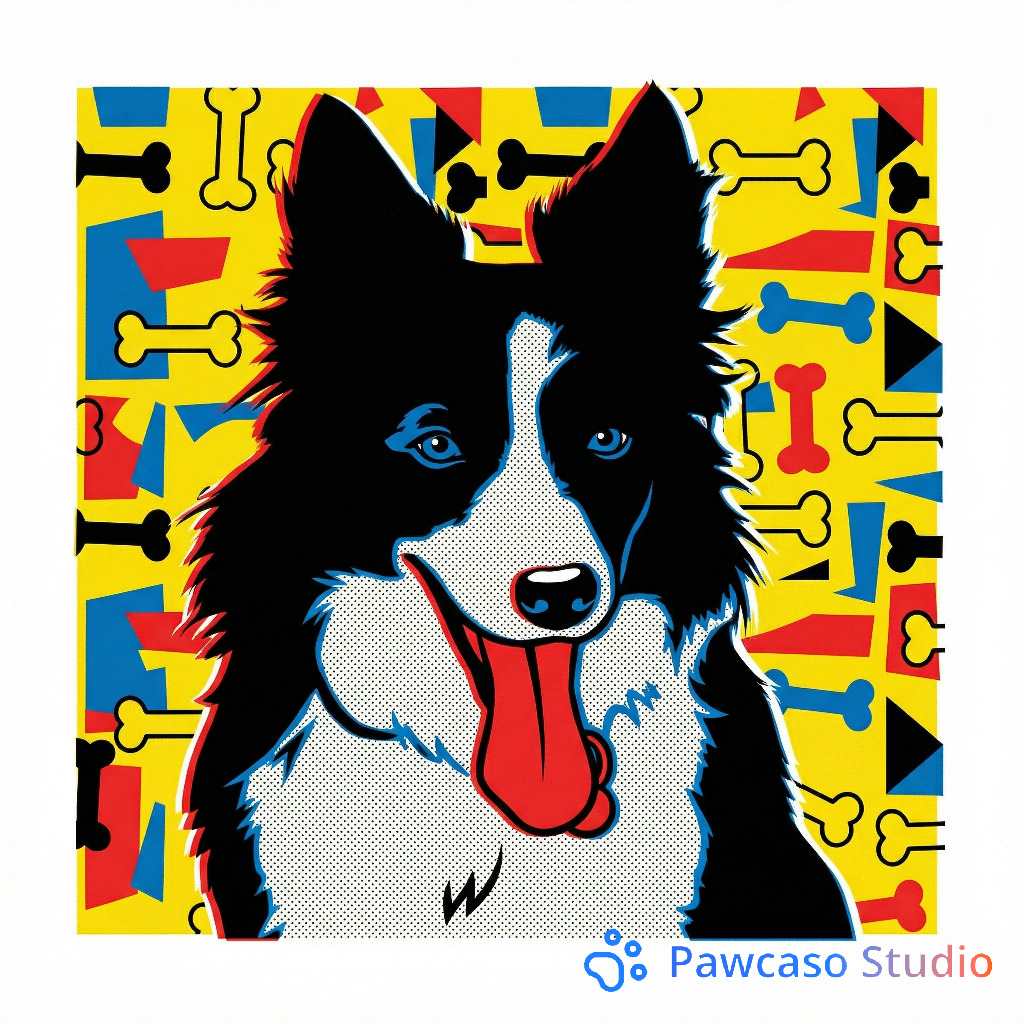 Rosie's Warhol portrait
