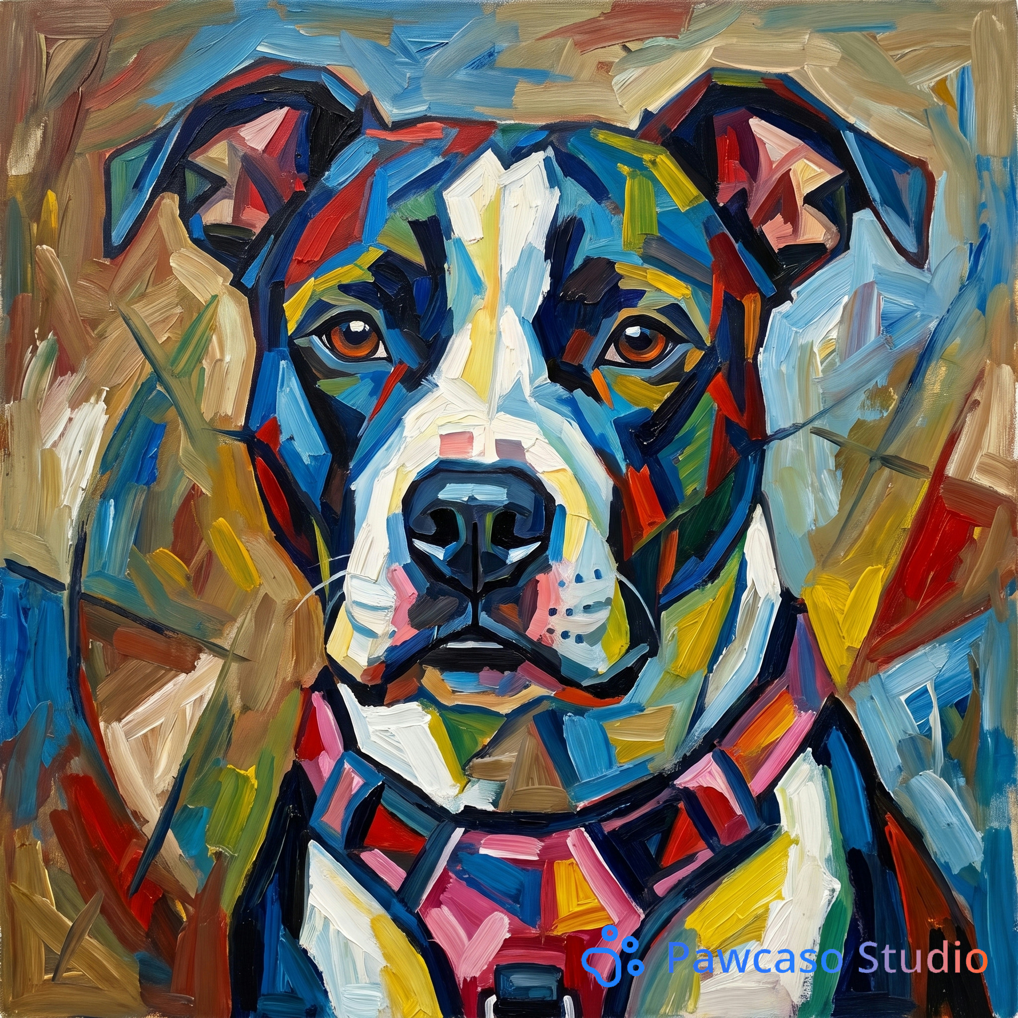 Roxie's Picasso portrait