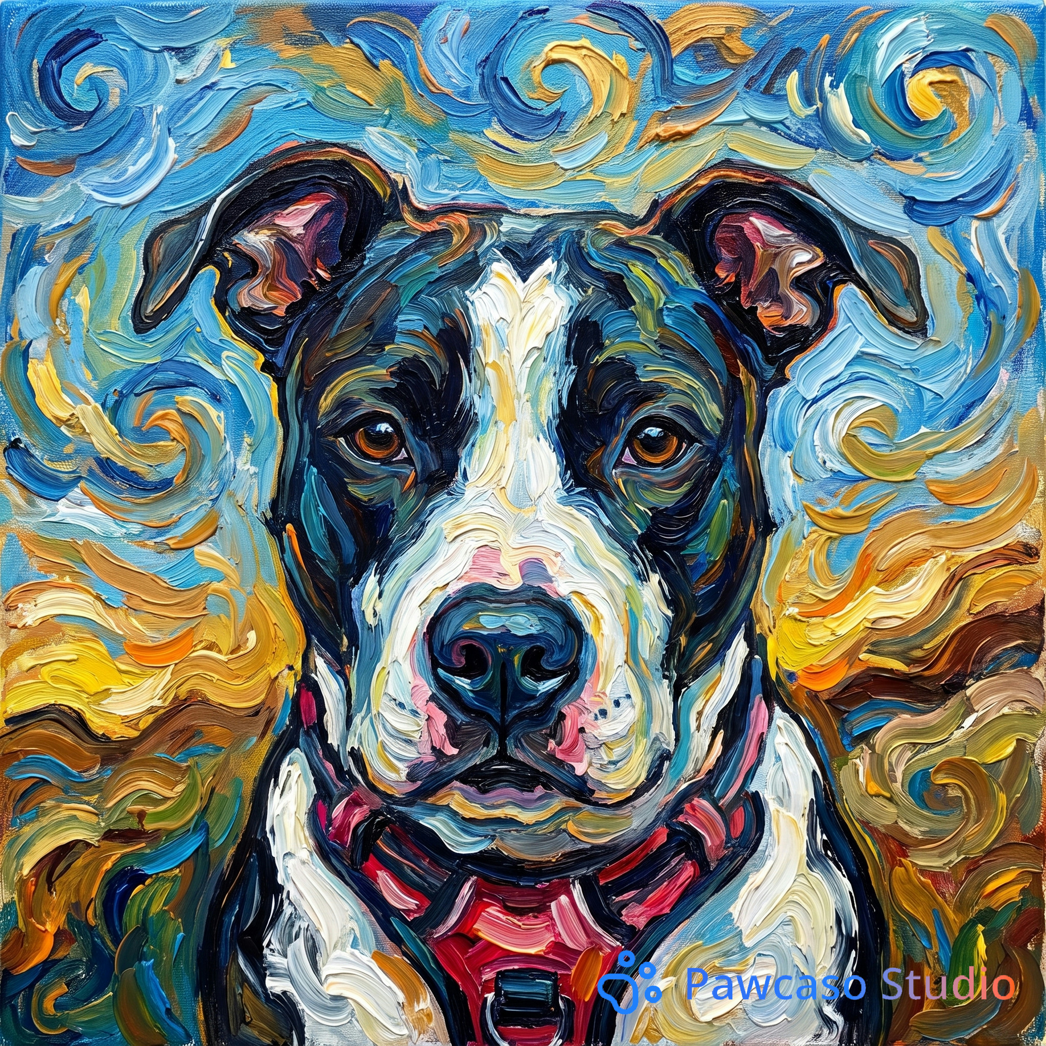 Roxie's Van Gogh portrait