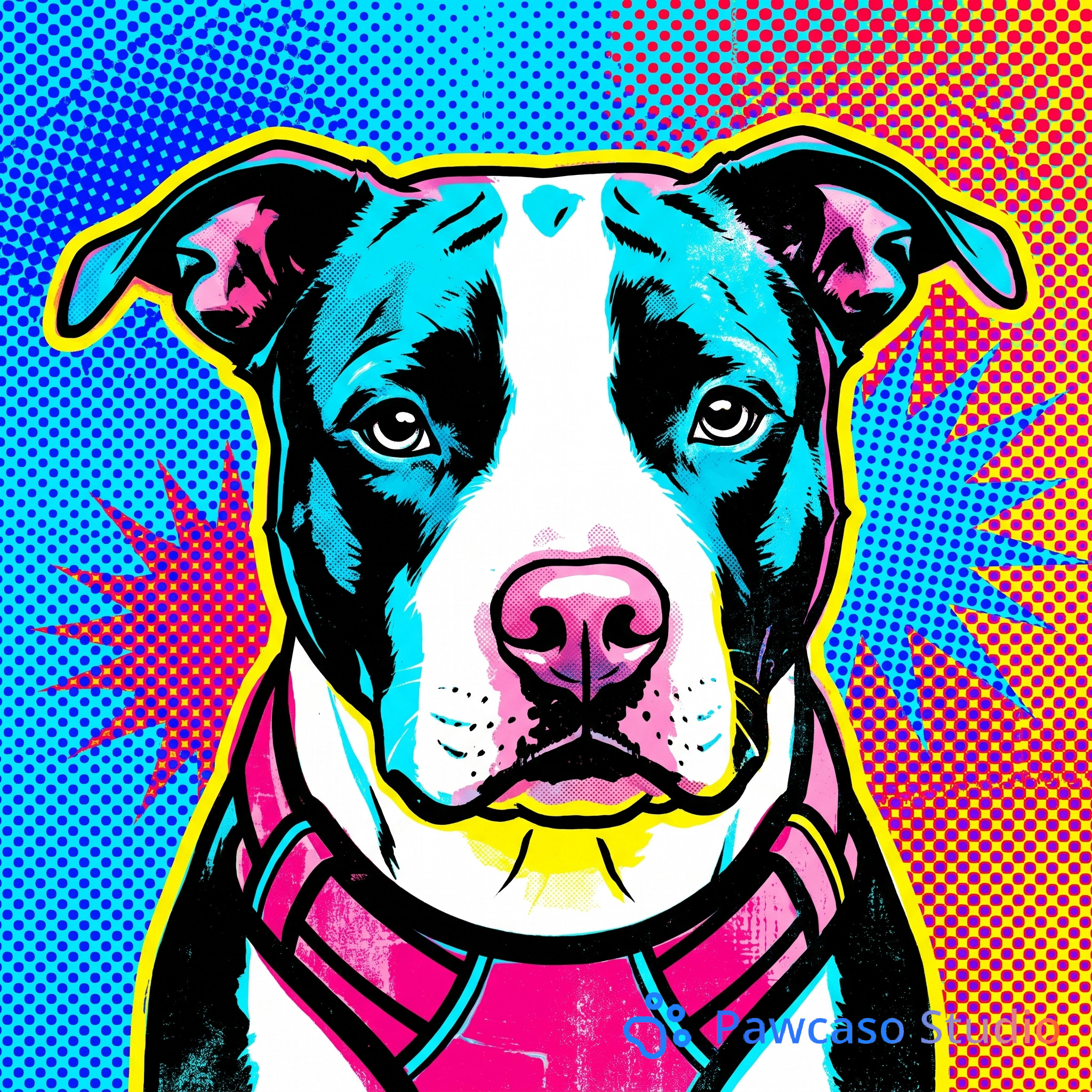 Roxie's Warhol portrait