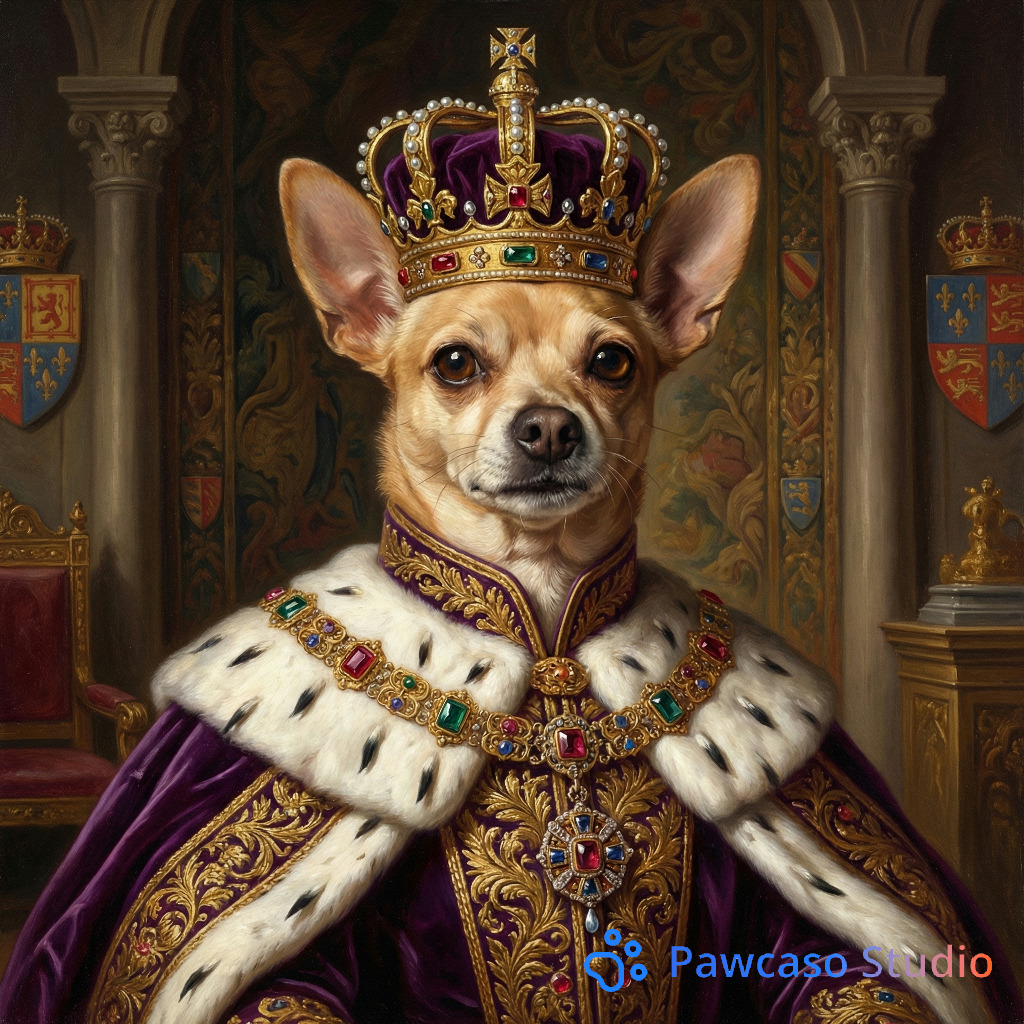 Lulu's Royal portrait
