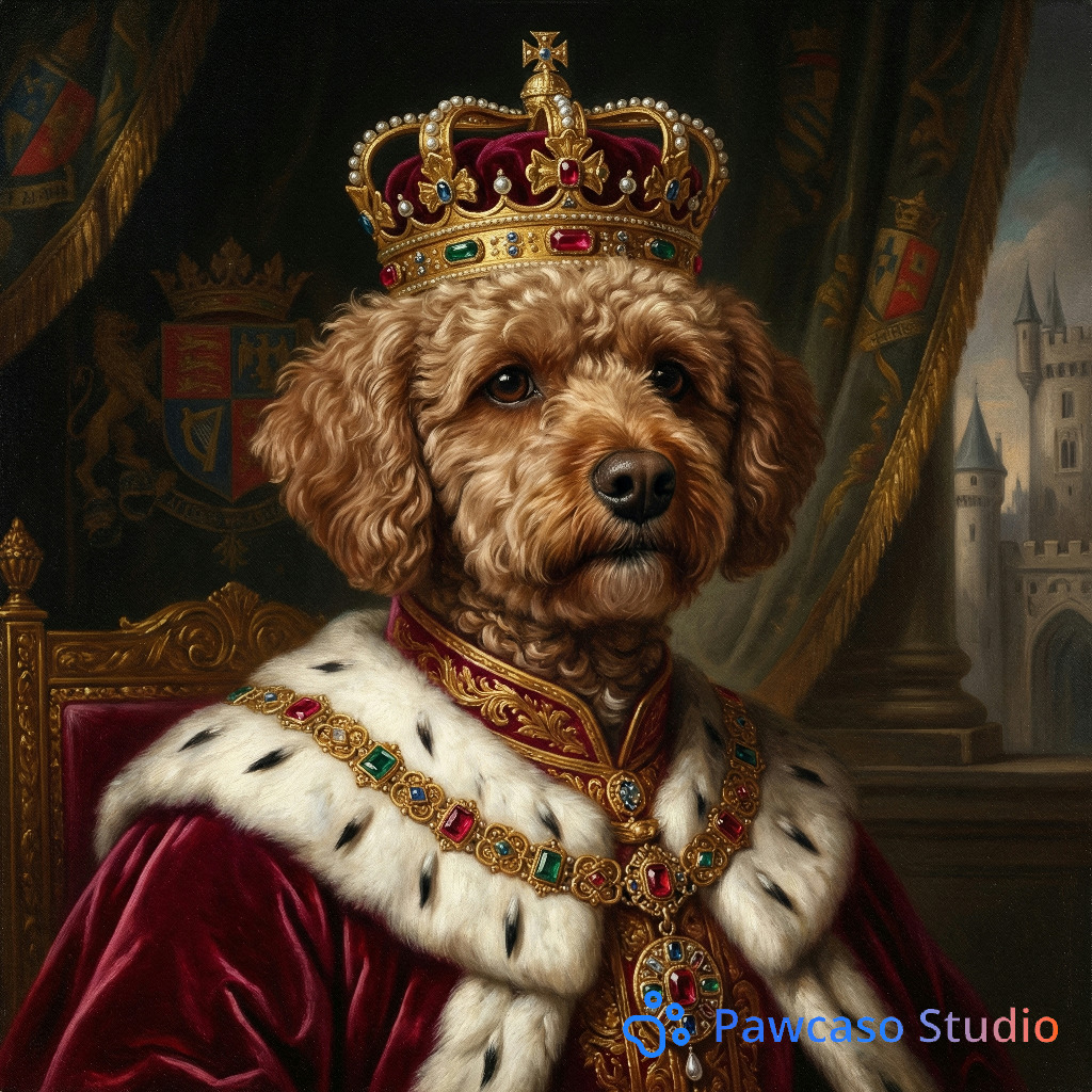 Sadie Lou the 1st's Royal portrait