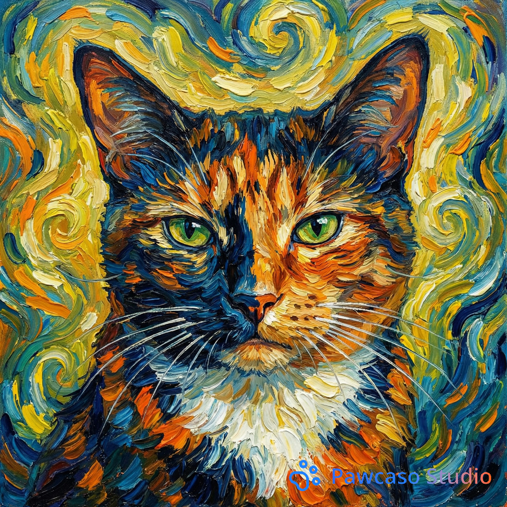 Dusty's Van Gogh portrait