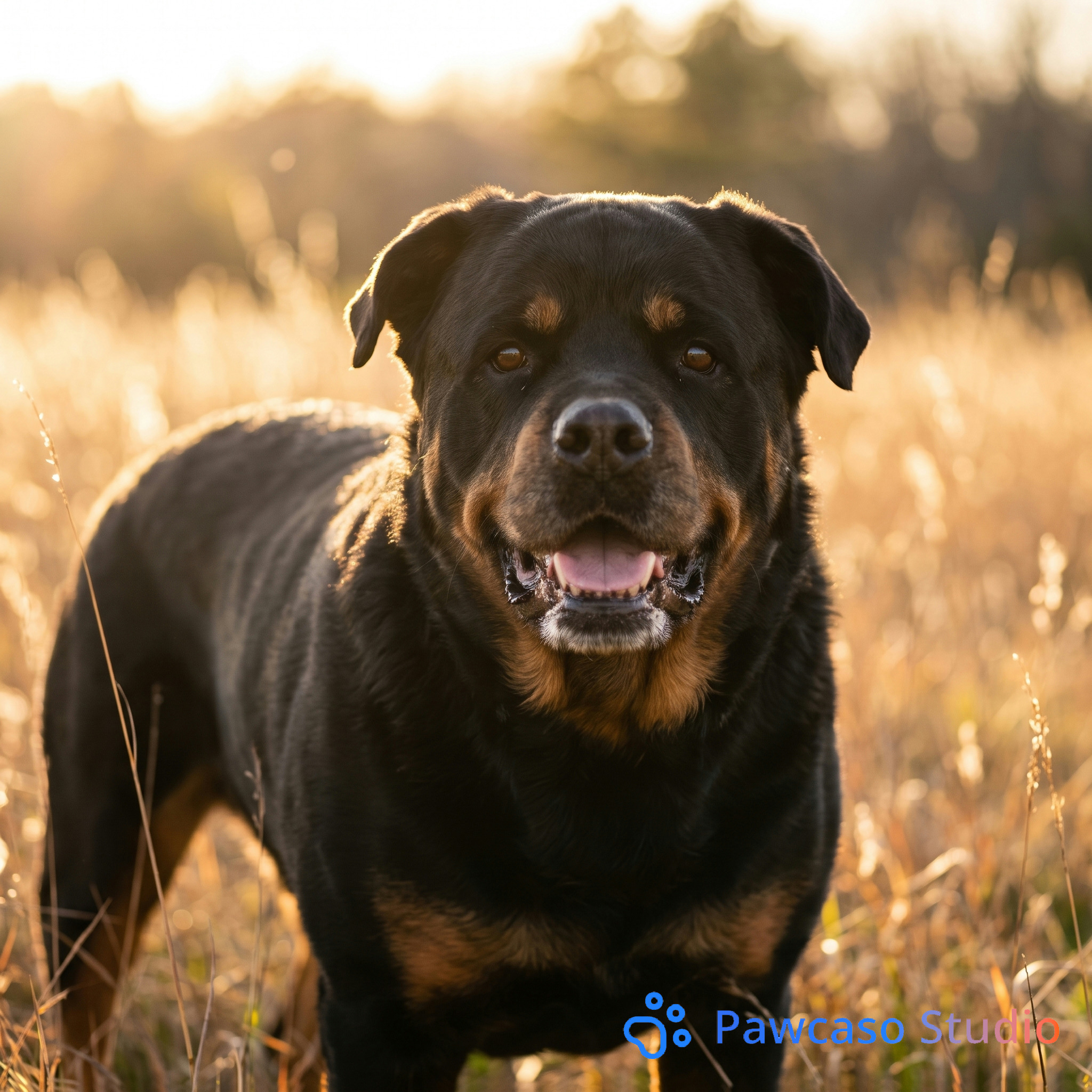 Miko's Golden Hour Field portrait