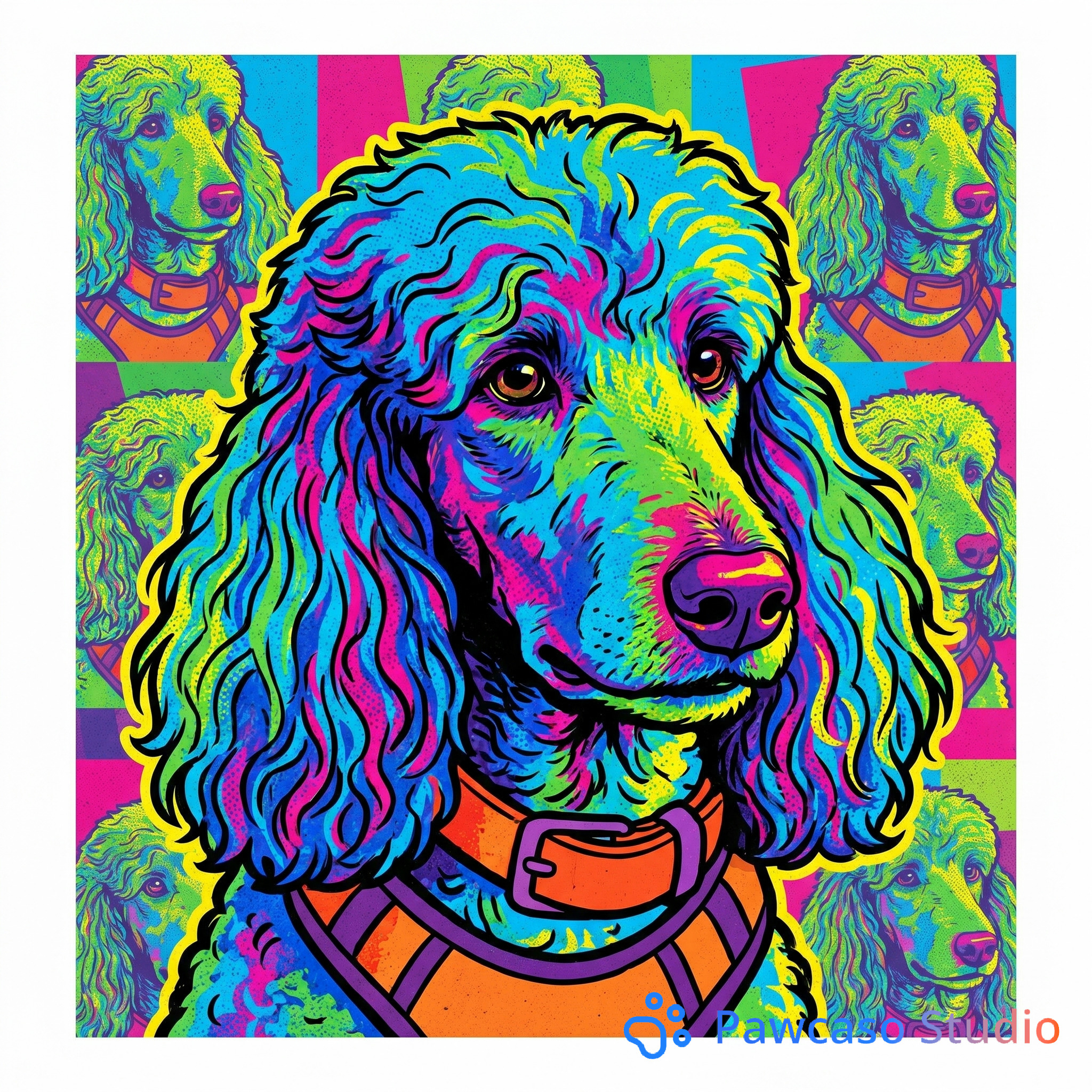 Coco's Warhol portrait