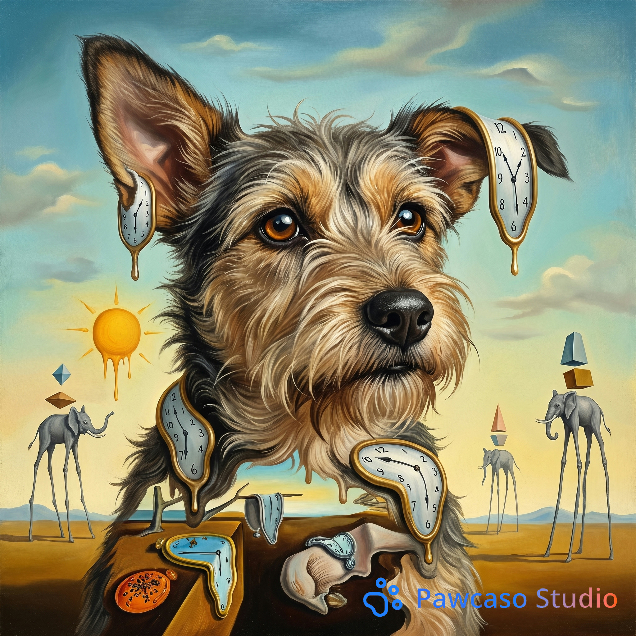 234's Dali portrait