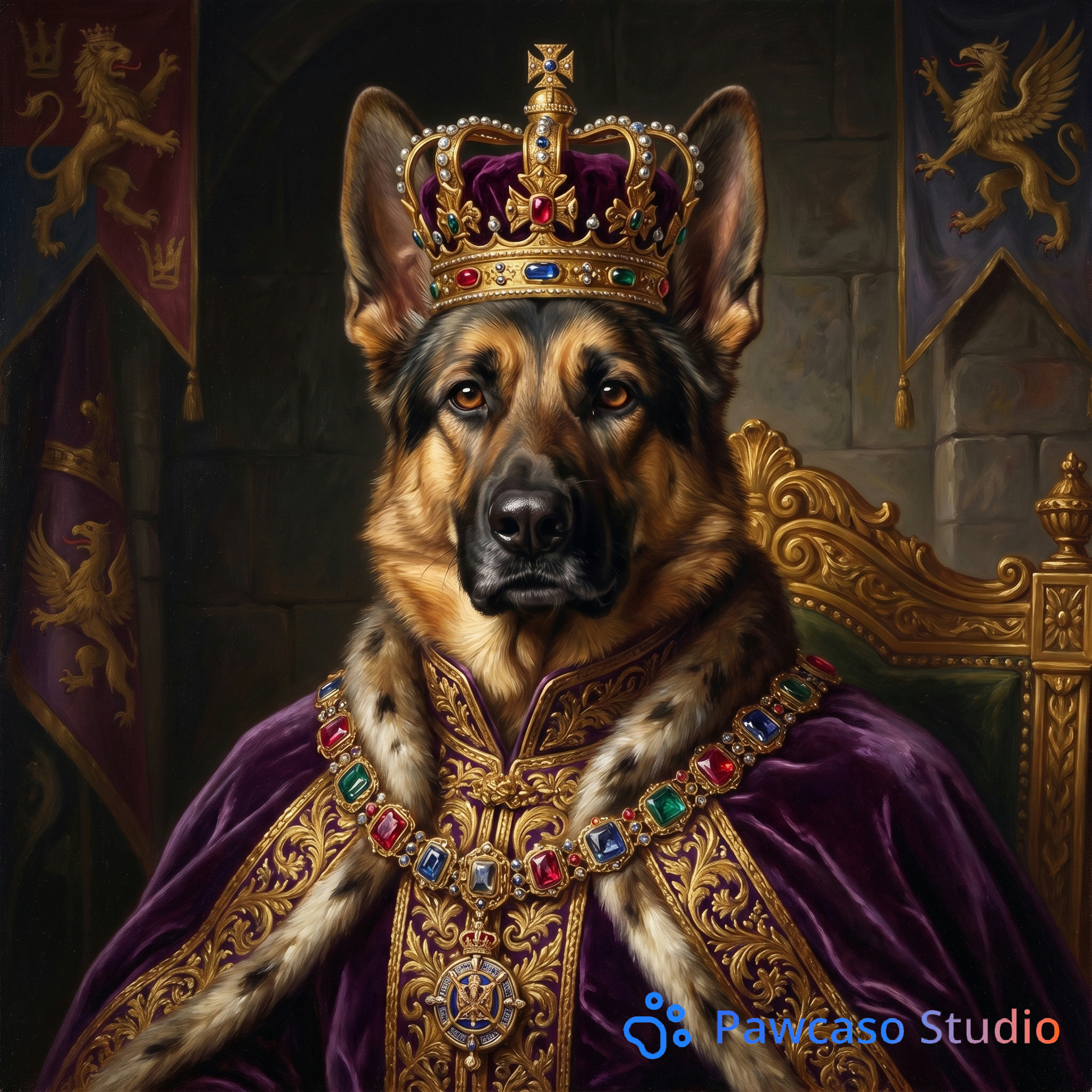 Max's Royal portrait