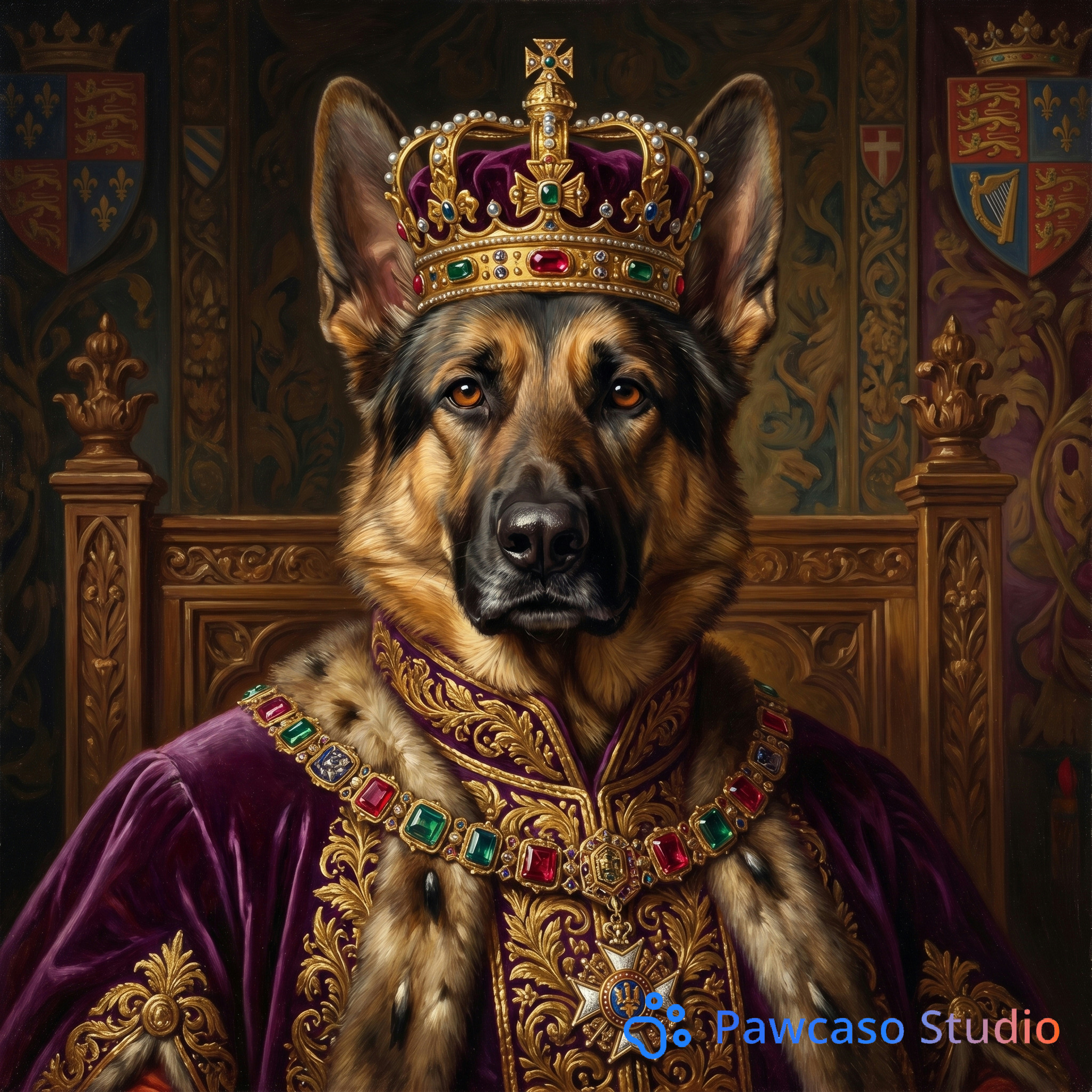Max's Royal portrait