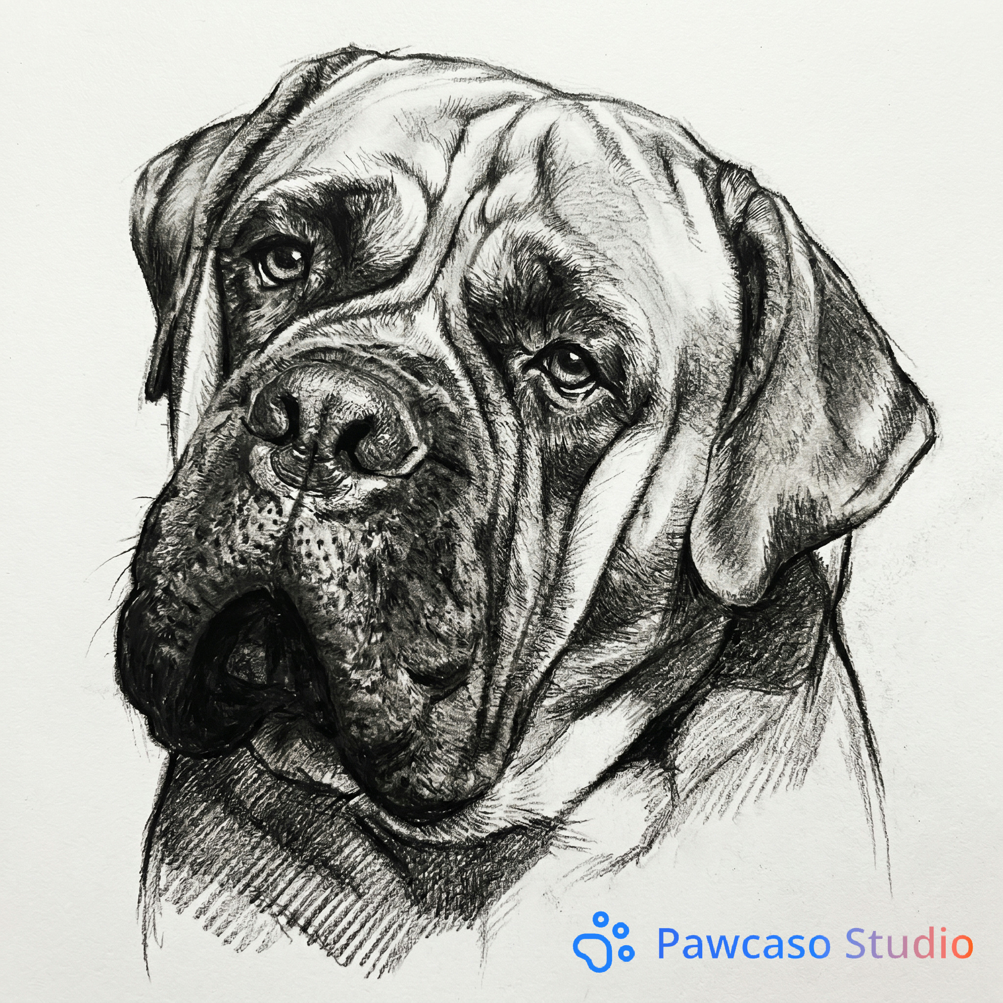 Vitani's Charcoal portrait