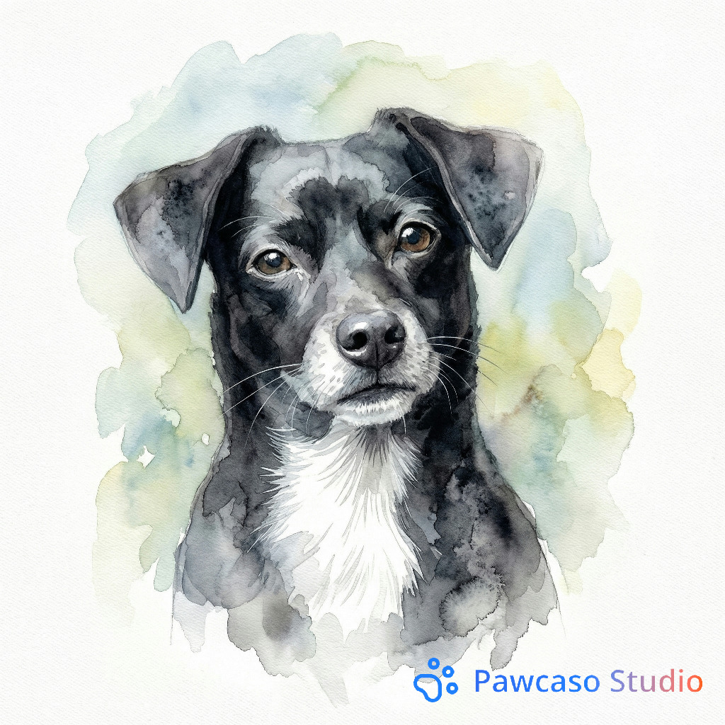 Fritz's Watercolor portrait