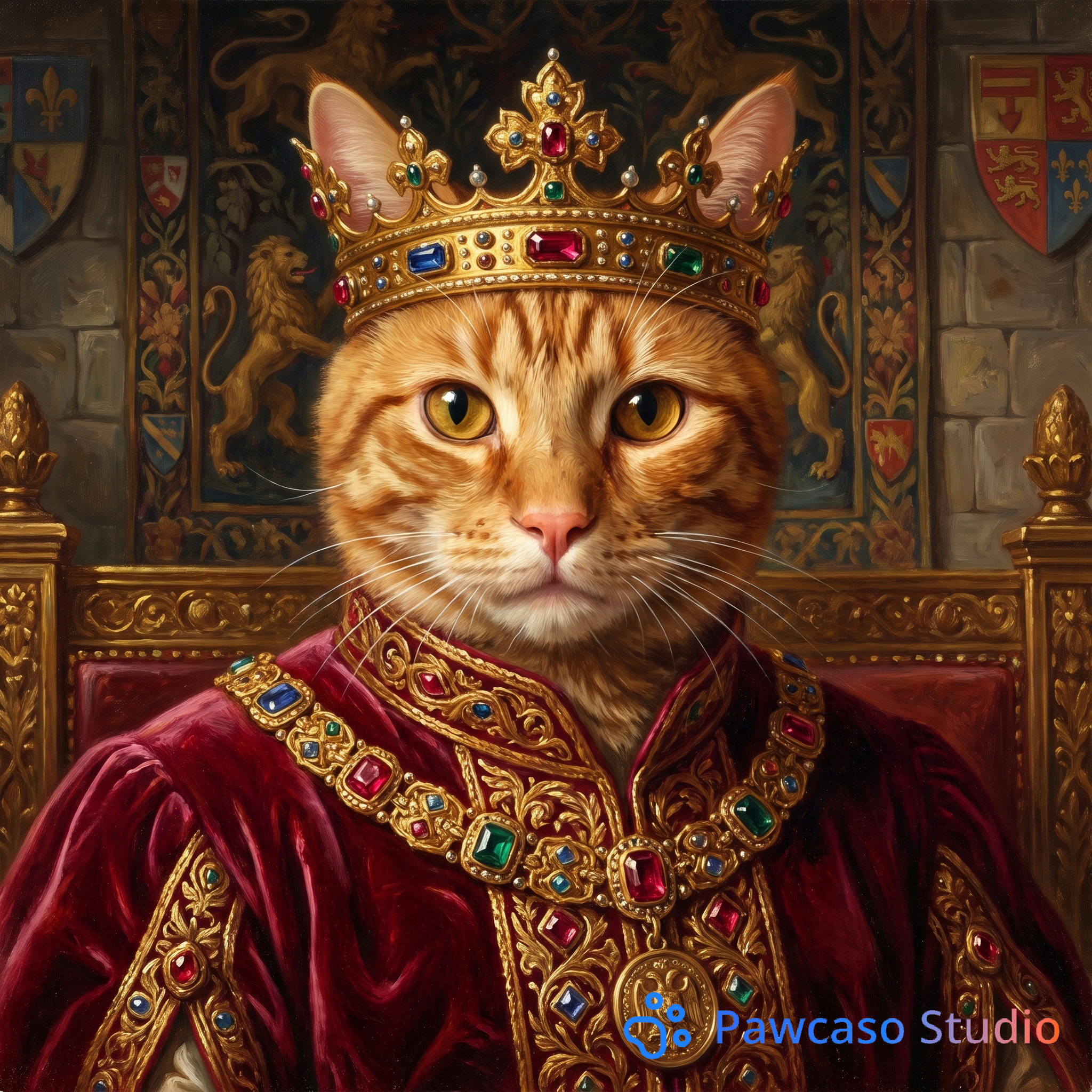Percy's Royal portrait
