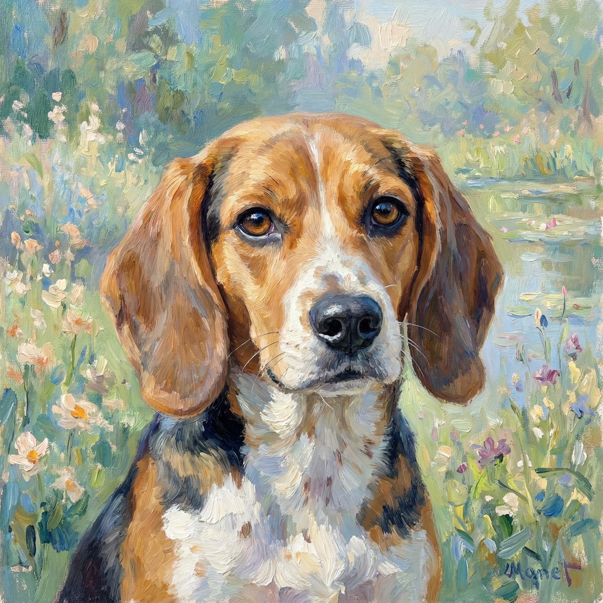 Remy's Monet portrait