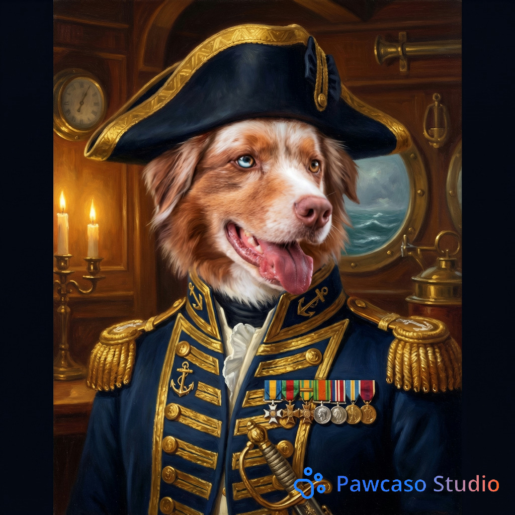 Joe's Admiral portrait