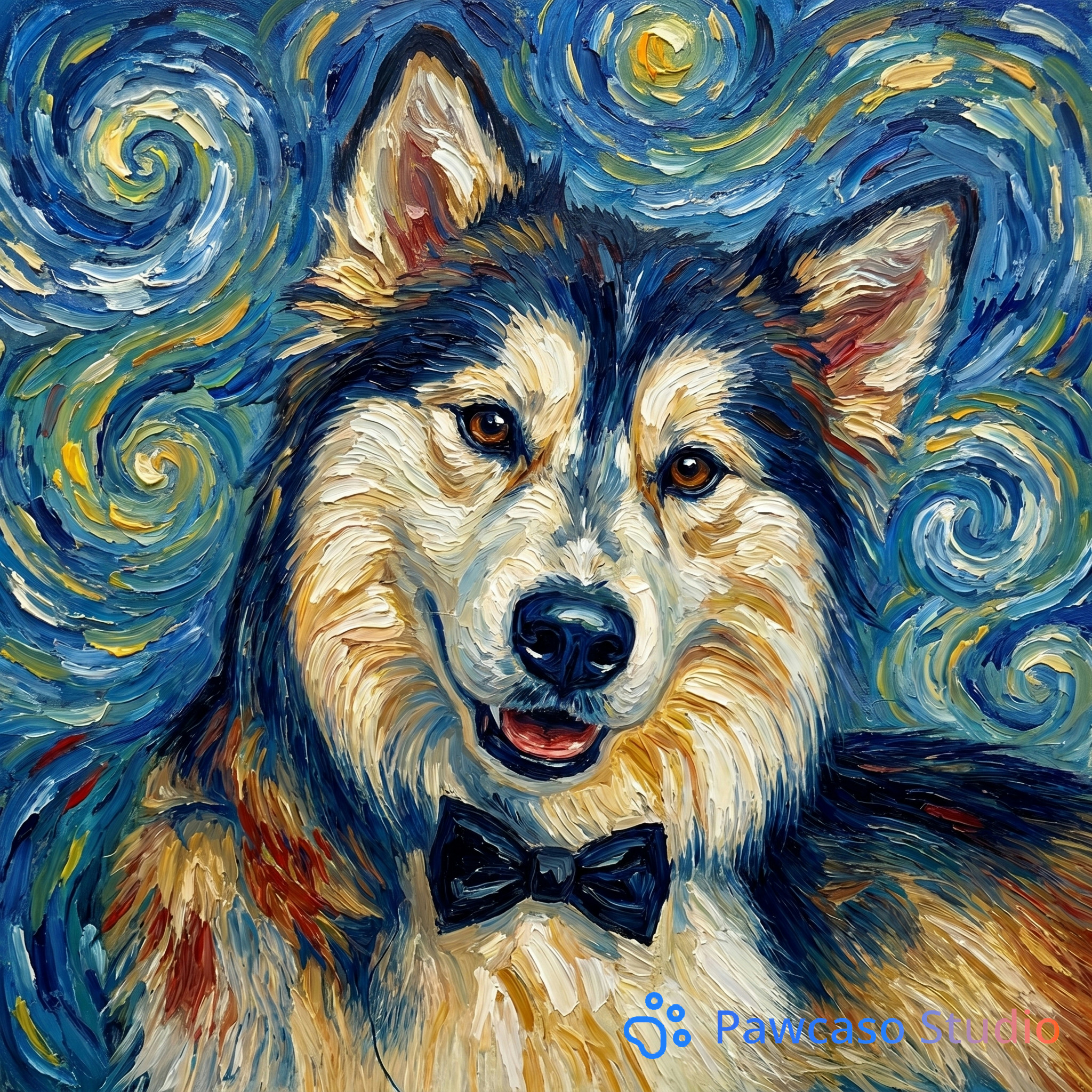 Sophia's Van Gogh portrait