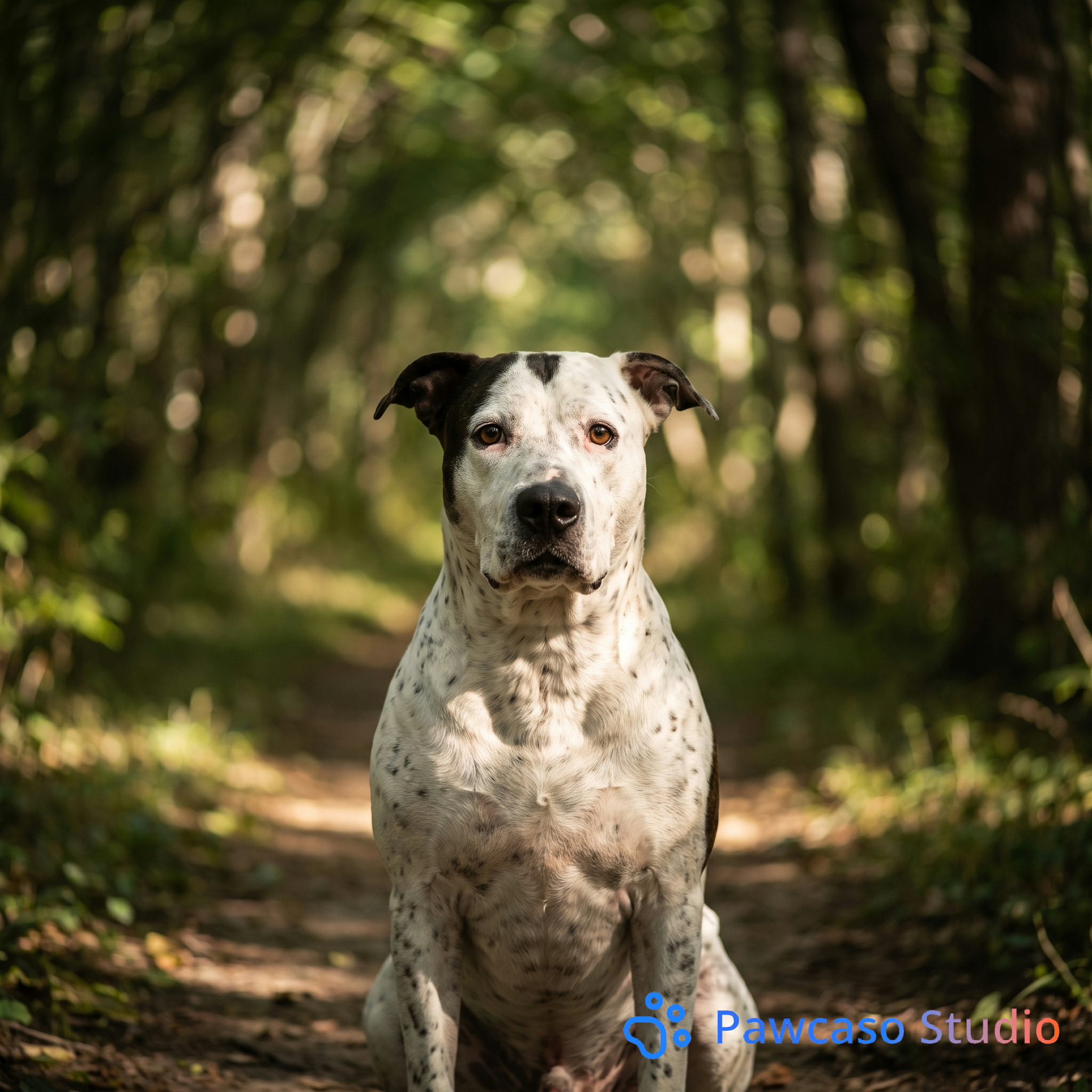 Trio's Forest Bokeh portrait