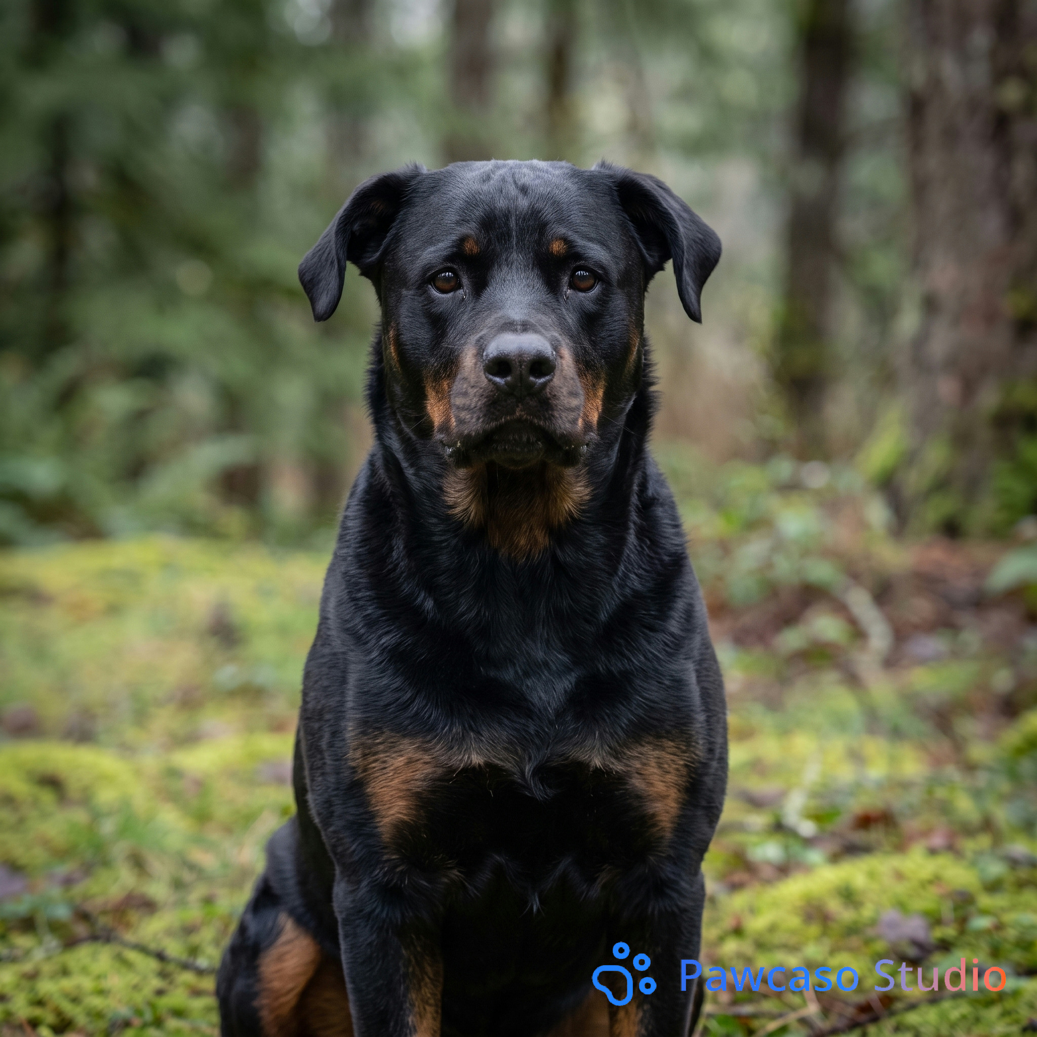 Kenai's Forest Overcast portrait