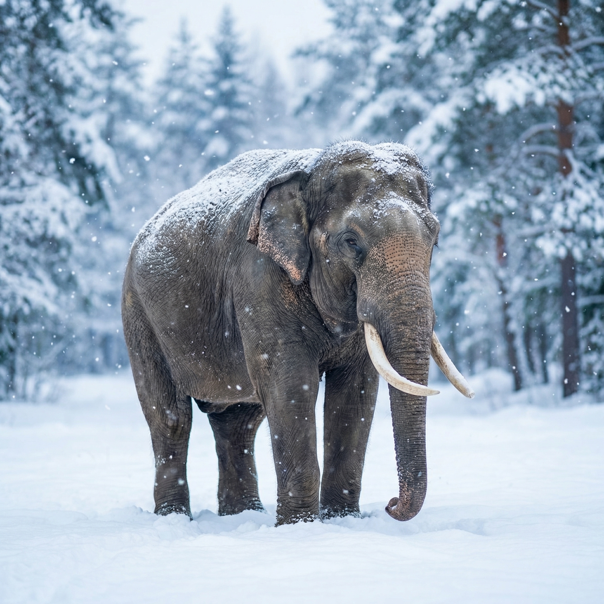 Jom's Winter Snow portrait