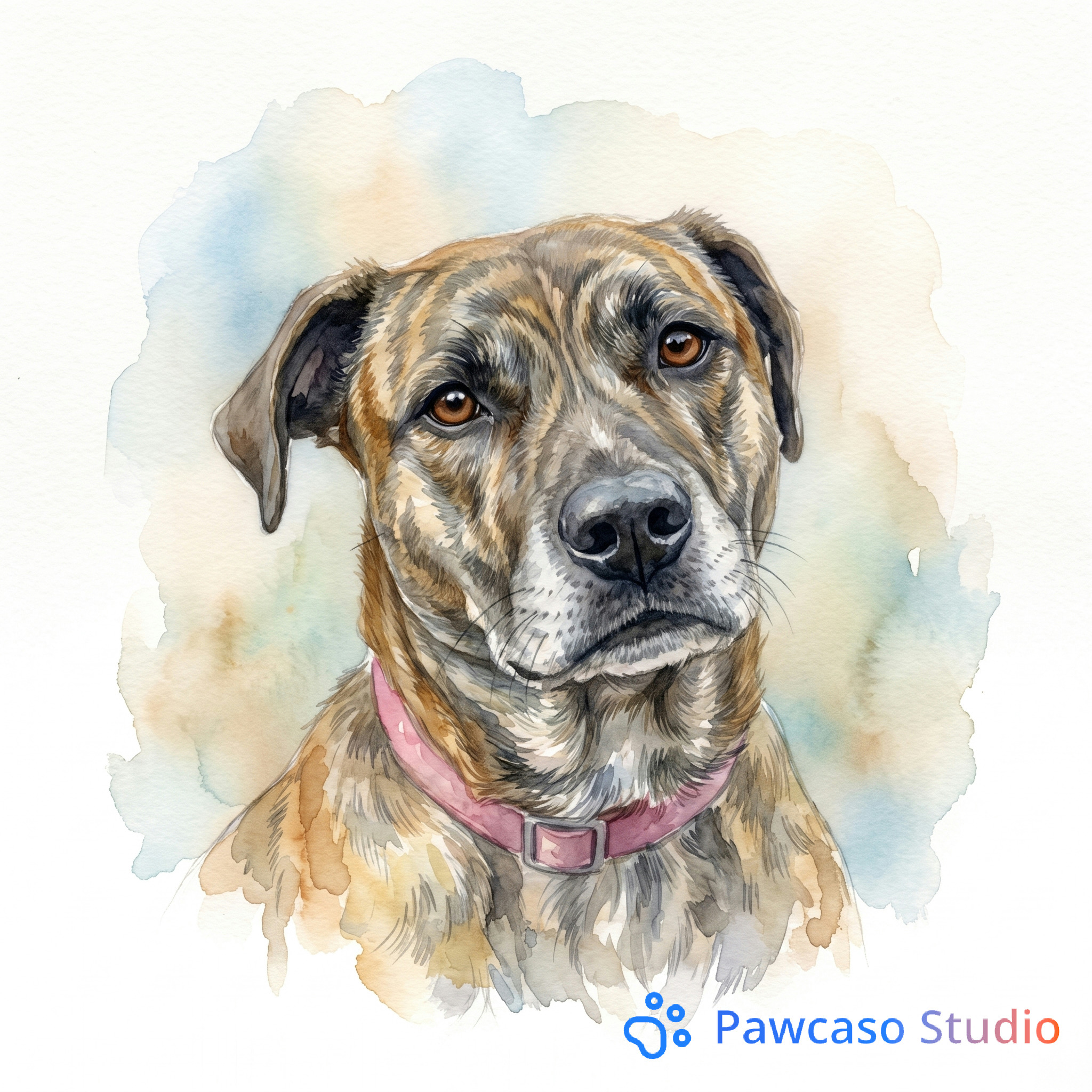 Mia's Watercolor portrait