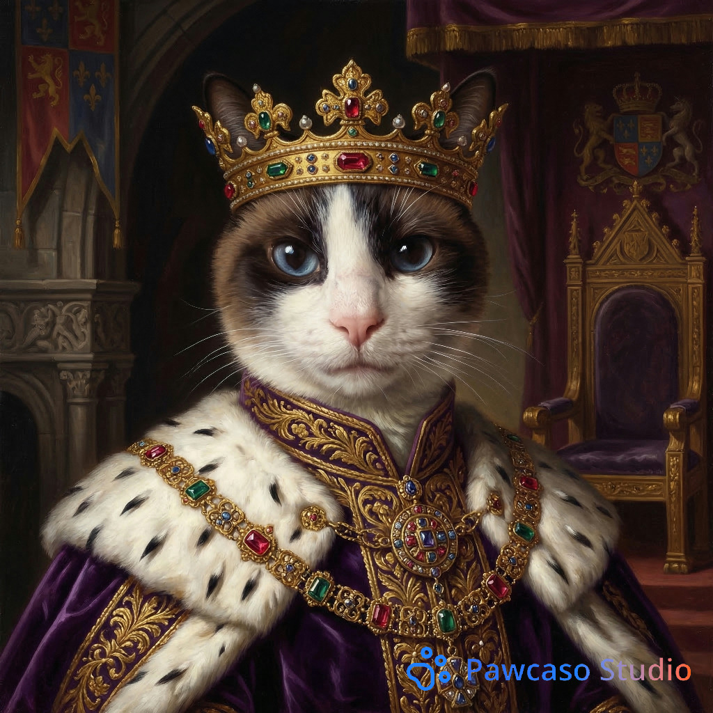 Ma's Royal portrait
