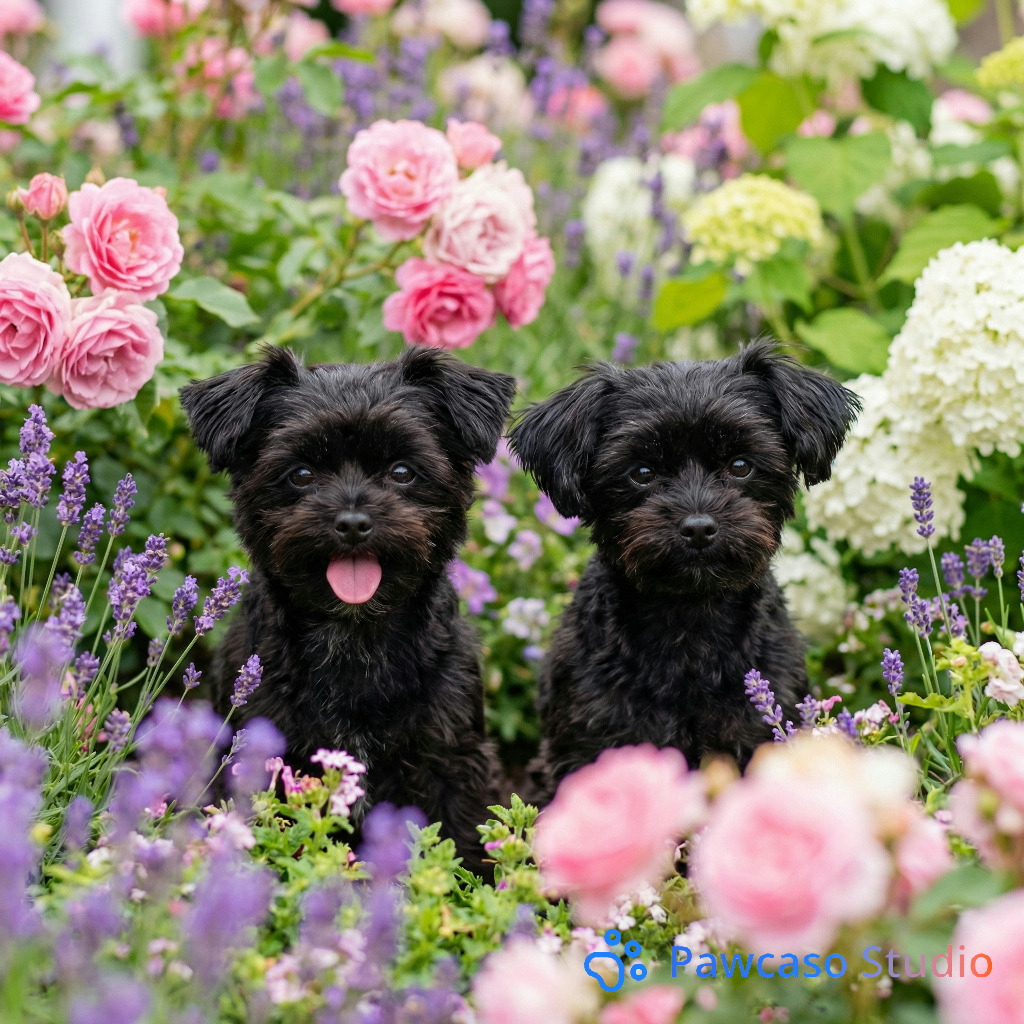 Sophie & Riley's Flower Garden portrait
