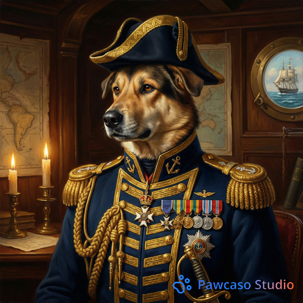 Leo's Admiral portrait