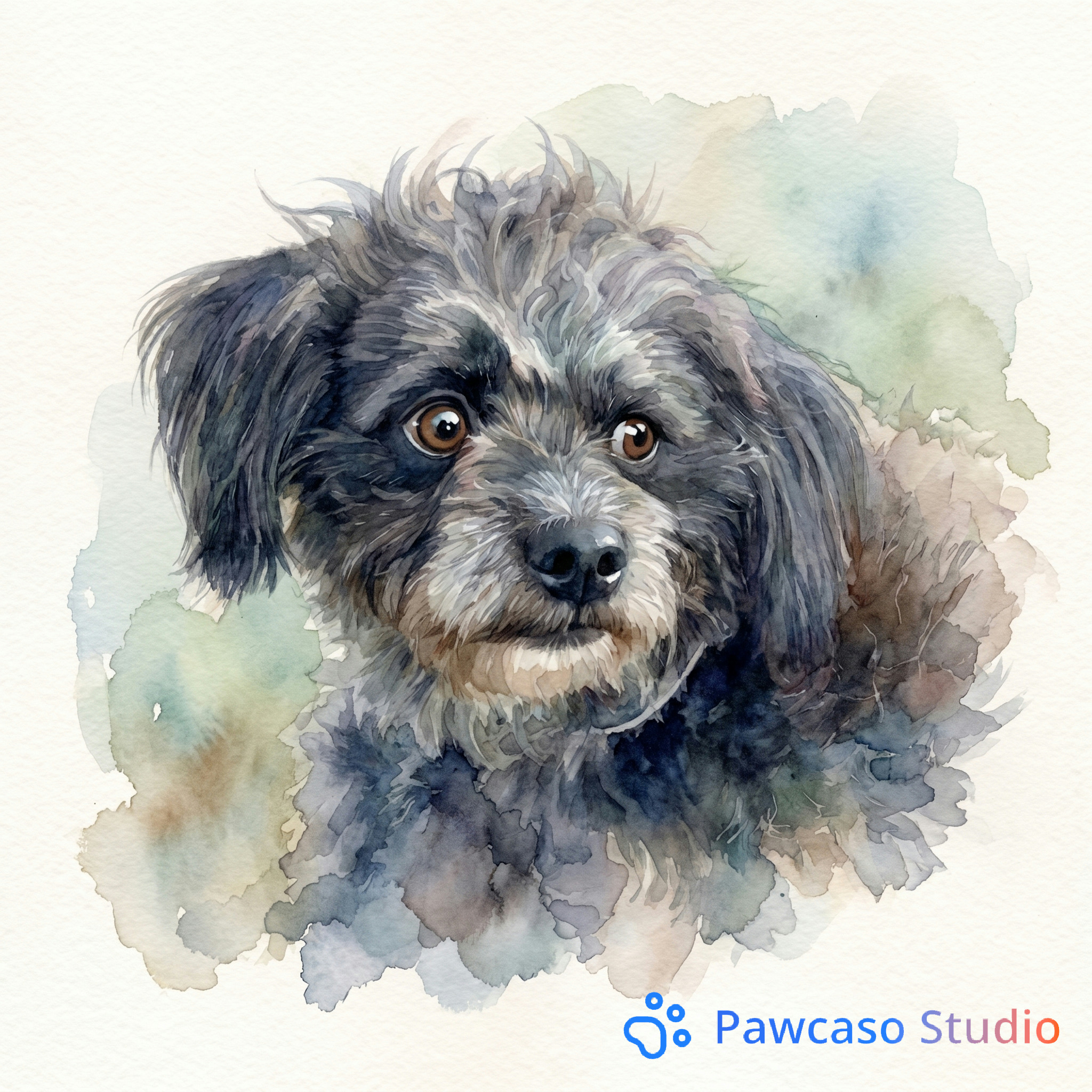 Kira and Filippa's Watercolor portrait