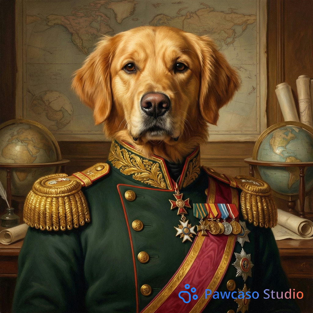 RetrieverPet's General portrait
