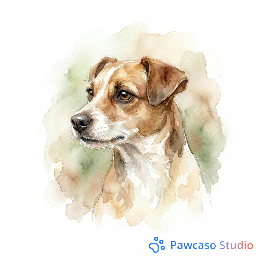 Kiva's Watercolor portrait