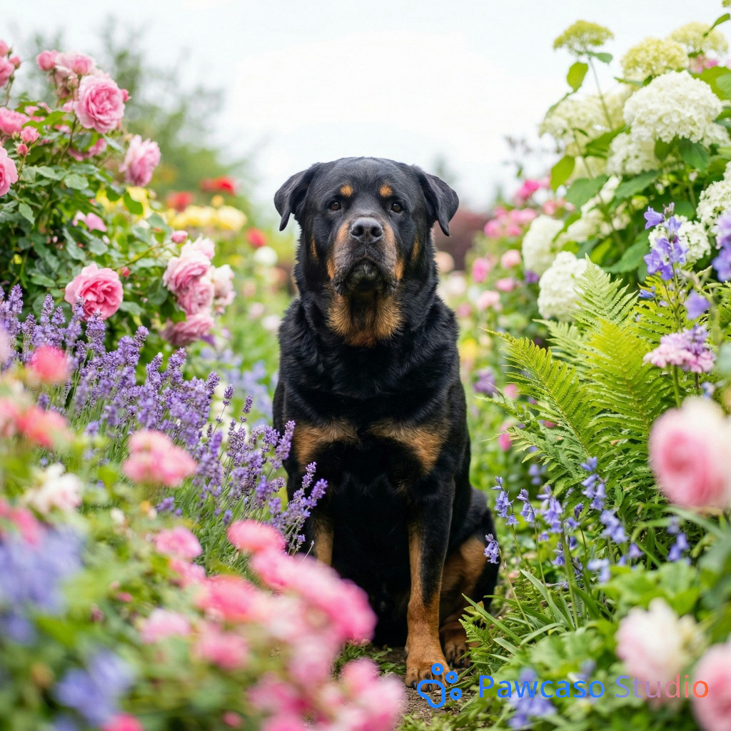 Miko's Flower Garden portrait